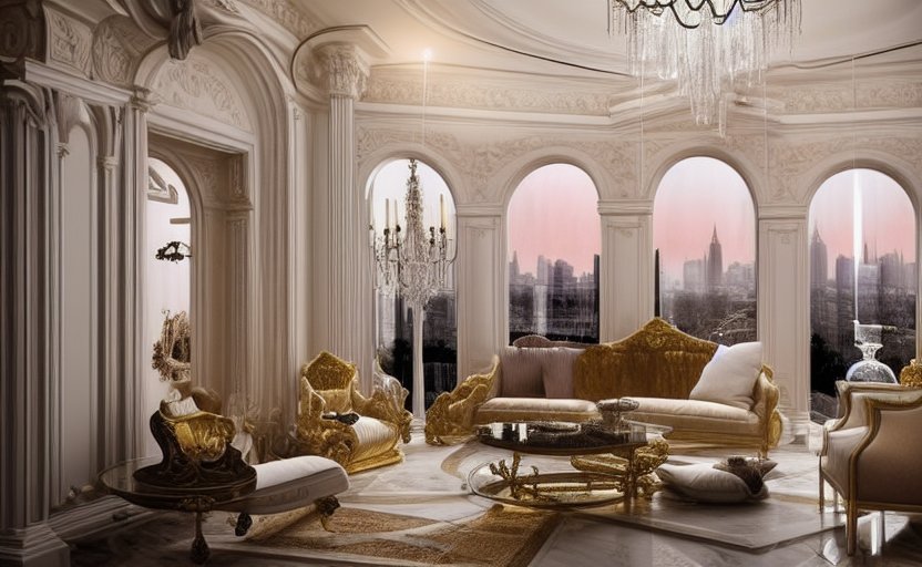 Baroque interior design