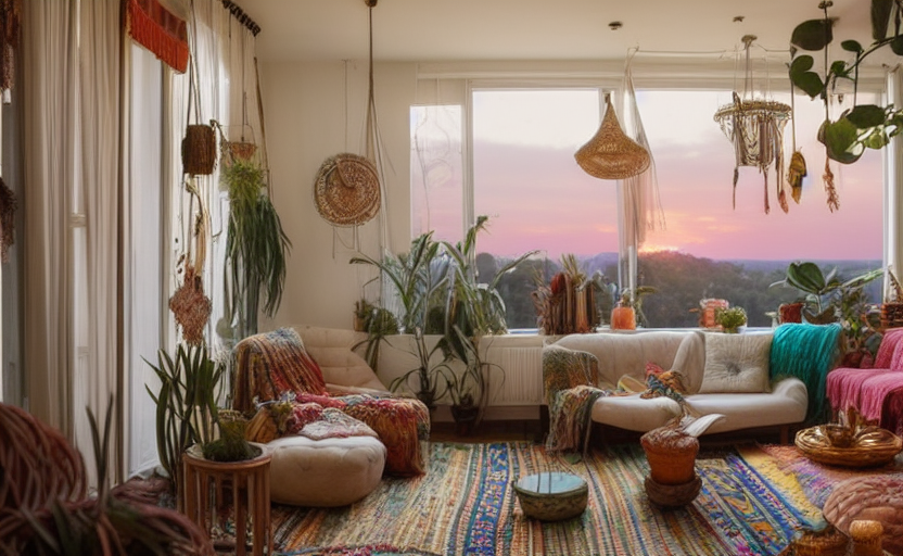 Bohemian interior design