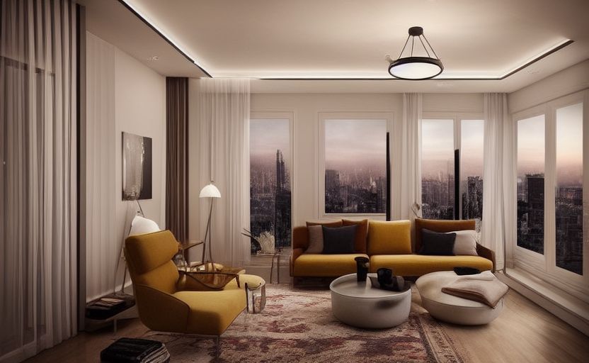 Neoclassic interior design