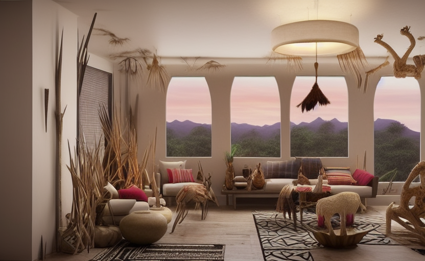 Tribal interior design
