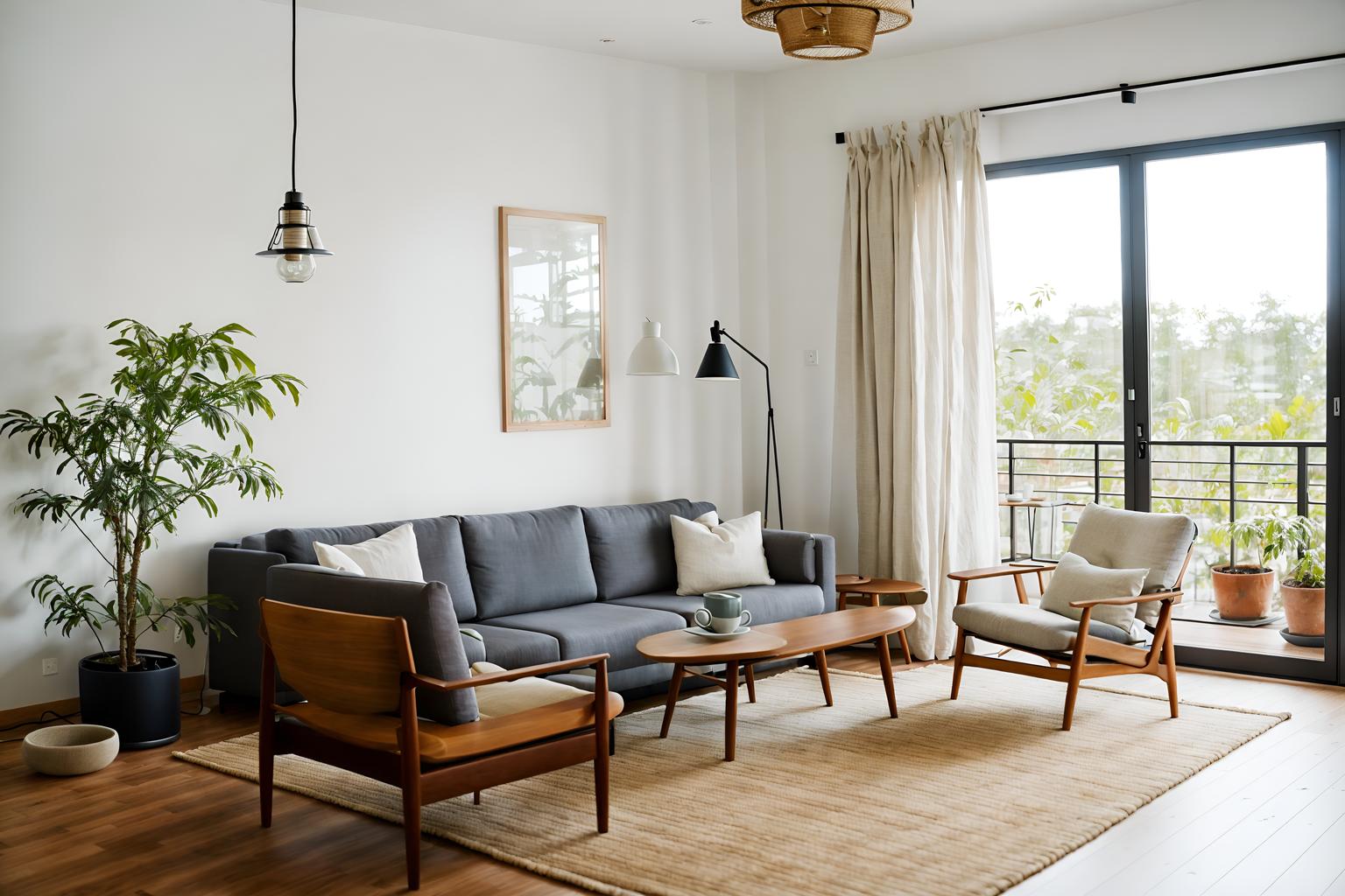 Airbnb-style (hotel lobby interior) with coffee tables and lounge ...