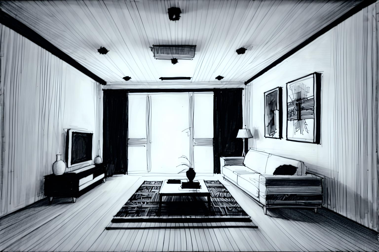 (hand-drawn monochrome black and white sketch line drawing)++ of sketch-style () apartment interior. a sketch of interior. with . a sketch of interior. trending on artstation. black and white line drawing sketch without colors. masterpiece, cinematic light, ultrarealistic+, photorealistic+, 8k, raw photo, realistic, sharp focus on eyes, (symmetrical eyes), (intact eyes), hyperrealistic, highest quality, best quality, , highly detailed, masterpiece, best quality, extremely detailed 8k wallpaper, masterpiece, best quality, ultra-detailed, best shadow, detailed background, detailed face, detailed eyes, high contrast, best illumination, detailed face, dulux, caustic, dynamic angle, detailed glow. dramatic lighting. highly detailed, insanely detailed hair, symmetrical, intricate details, professionally retouched, 8k high definition. strong bokeh. award winning photo.