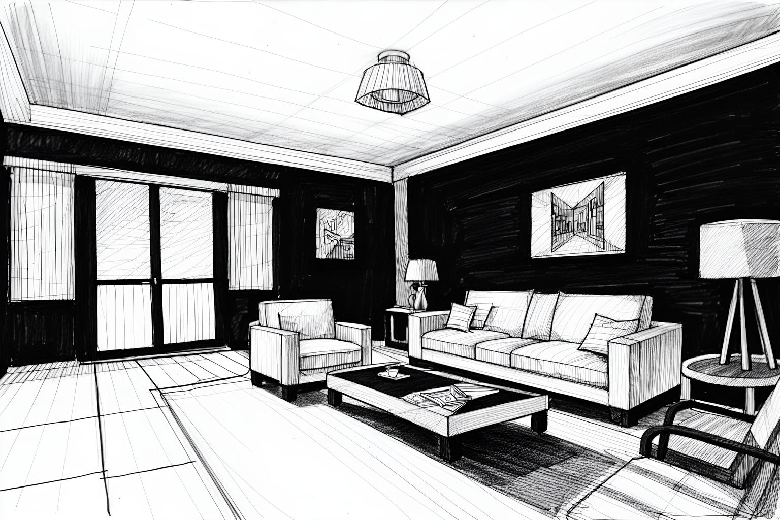 (hand-drawn monochrome black and white sketch line drawing)++ of sketch-style () apartment interior. a sketch of interior. with . a sketch of interior. trending on artstation. black and white line drawing sketch without colors. masterpiece, cinematic light, ultrarealistic+, photorealistic+, 8k, raw photo, realistic, sharp focus on eyes, (symmetrical eyes), (intact eyes), hyperrealistic, highest quality, best quality, , highly detailed, masterpiece, best quality, extremely detailed 8k wallpaper, masterpiece, best quality, ultra-detailed, best shadow, detailed background, detailed face, detailed eyes, high contrast, best illumination, detailed face, dulux, caustic, dynamic angle, detailed glow. dramatic lighting. highly detailed, insanely detailed hair, symmetrical, intricate details, professionally retouched, 8k high definition. strong bokeh. award winning photo.