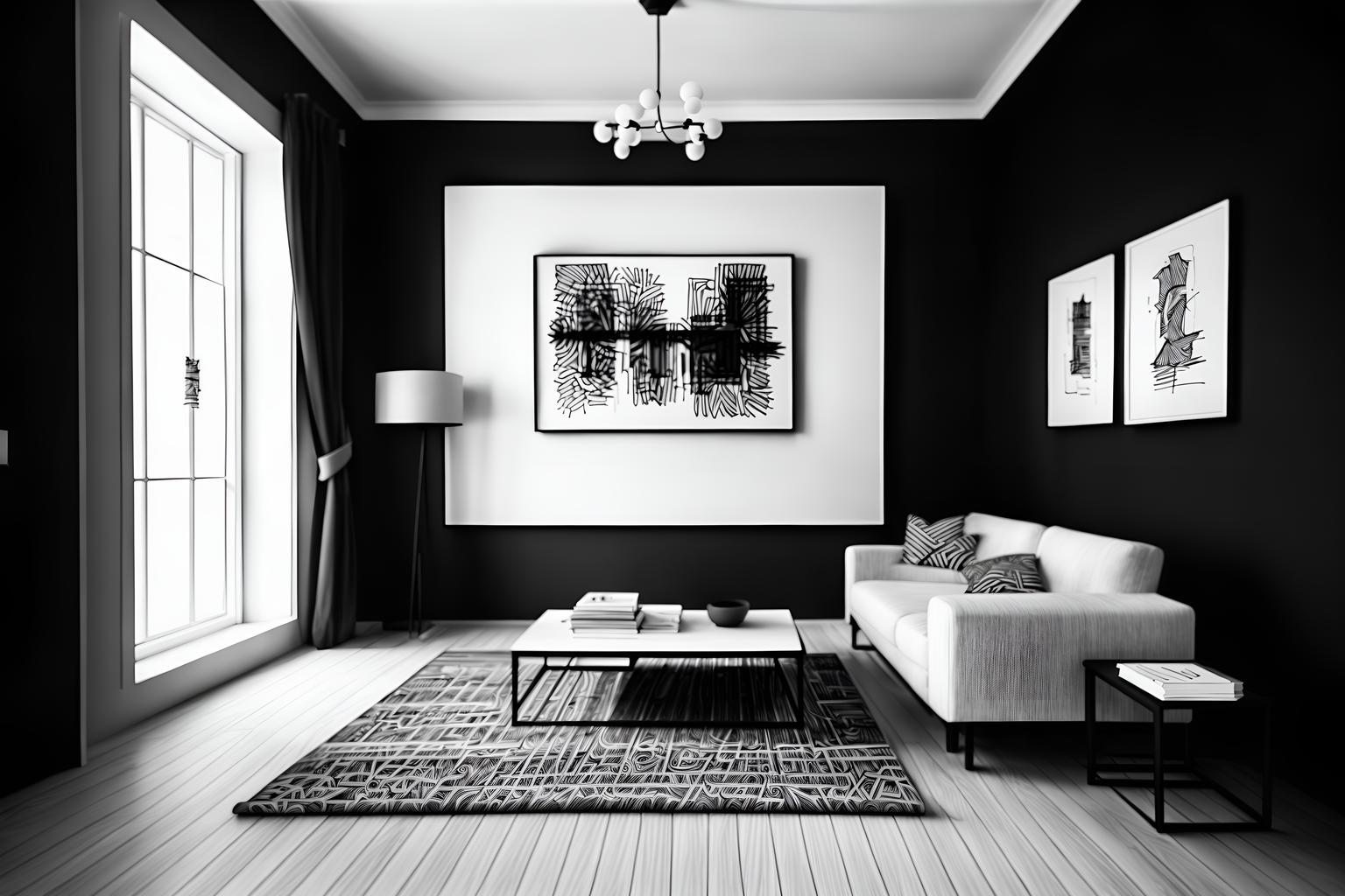 (hand-drawn monochrome black and white sketch line drawing)++ of sketch-style () apartment interior. a sketch of interior. with . a sketch of interior. trending on artstation. black and white line drawing sketch without colors. masterpiece, cinematic light, ultrarealistic+, photorealistic+, 8k, raw photo, realistic, sharp focus on eyes, (symmetrical eyes), (intact eyes), hyperrealistic, highest quality, best quality, , highly detailed, masterpiece, best quality, extremely detailed 8k wallpaper, masterpiece, best quality, ultra-detailed, best shadow, detailed background, detailed face, detailed eyes, high contrast, best illumination, detailed face, dulux, caustic, dynamic angle, detailed glow. dramatic lighting. highly detailed, insanely detailed hair, symmetrical, intricate details, professionally retouched, 8k high definition. strong bokeh. award winning photo.