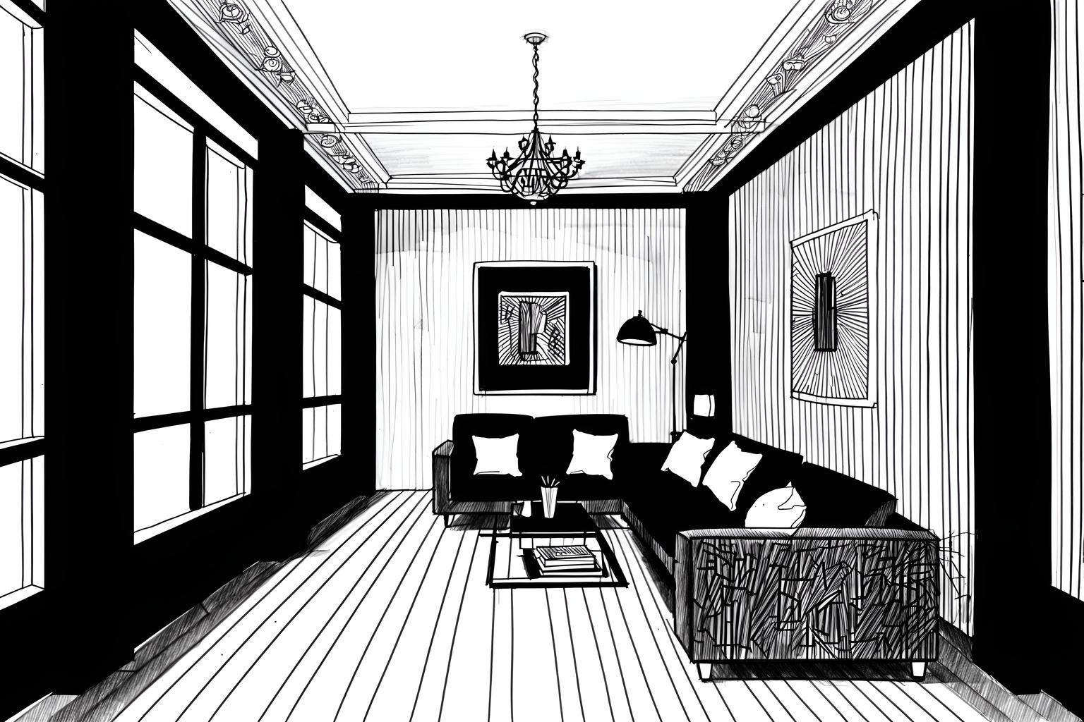 (hand-drawn monochrome black and white sketch line drawing)++ of sketch-style () apartment interior. a sketch of interior. with . a sketch of interior. trending on artstation. black and white line drawing sketch without colors. masterpiece, cinematic light, ultrarealistic+, photorealistic+, 8k, raw photo, realistic, sharp focus on eyes, (symmetrical eyes), (intact eyes), hyperrealistic, highest quality, best quality, , highly detailed, masterpiece, best quality, extremely detailed 8k wallpaper, masterpiece, best quality, ultra-detailed, best shadow, detailed background, detailed face, detailed eyes, high contrast, best illumination, detailed face, dulux, caustic, dynamic angle, detailed glow. dramatic lighting. highly detailed, insanely detailed hair, symmetrical, intricate details, professionally retouched, 8k high definition. strong bokeh. award winning photo.