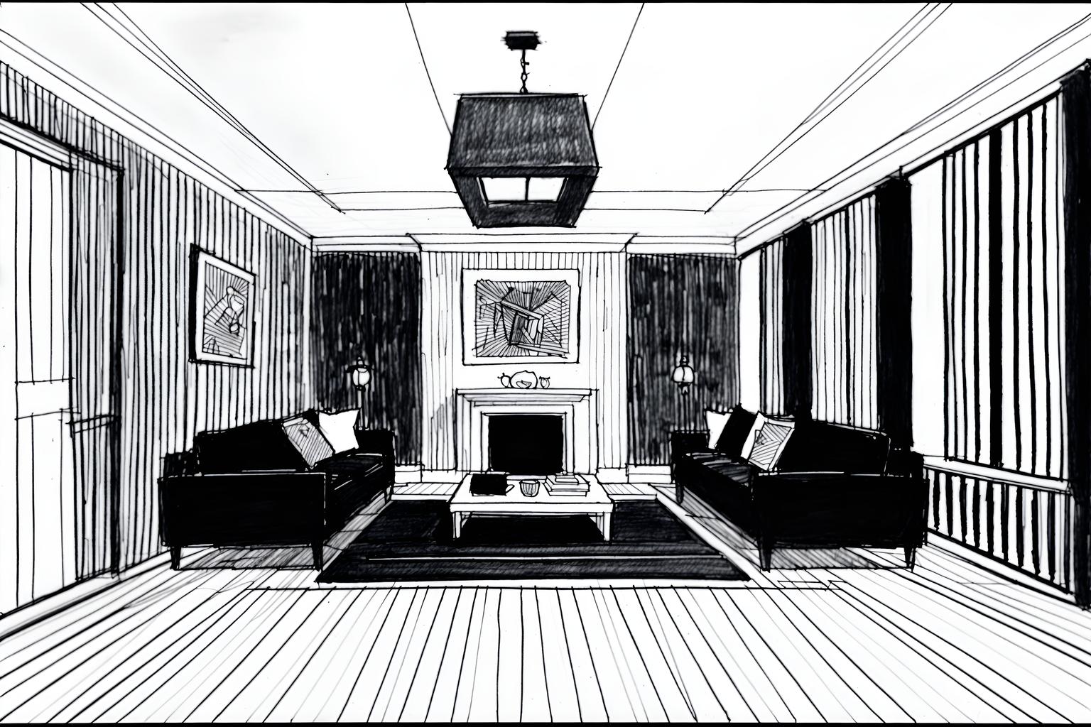 (hand-drawn monochrome black and white sketch line drawing)++ of sketch-style (attic) apartment interior. a sketch of interior. with . a sketch of interior. trending on artstation. black and white line drawing sketch without colors. masterpiece, cinematic light, ultrarealistic+, photorealistic+, 8k, raw photo, realistic, sharp focus on eyes, (symmetrical eyes), (intact eyes), hyperrealistic, highest quality, best quality, , highly detailed, masterpiece, best quality, extremely detailed 8k wallpaper, masterpiece, best quality, ultra-detailed, best shadow, detailed background, detailed face, detailed eyes, high contrast, best illumination, detailed face, dulux, caustic, dynamic angle, detailed glow. dramatic lighting. highly detailed, insanely detailed hair, symmetrical, intricate details, professionally retouched, 8k high definition. strong bokeh. award winning photo.