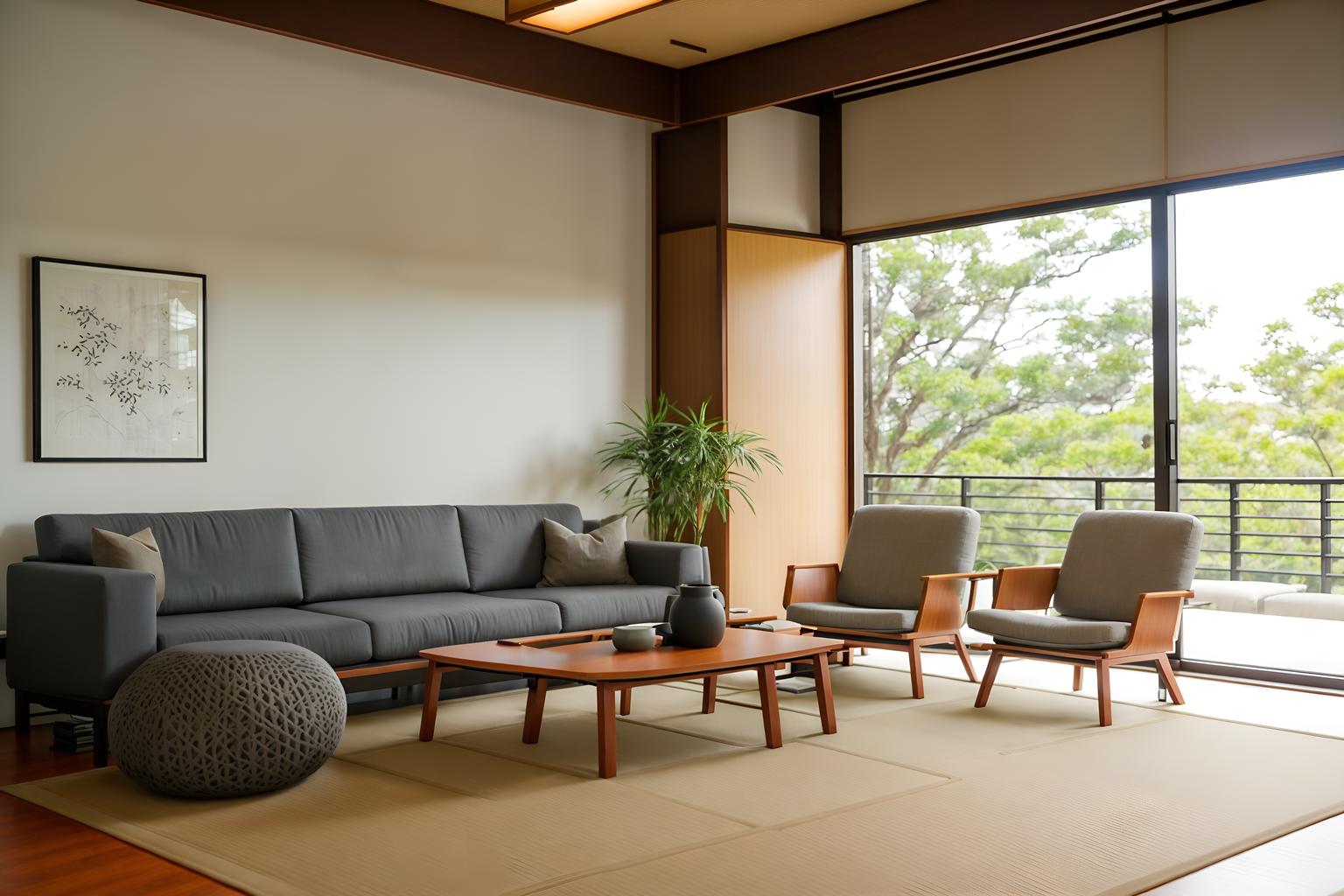 zen-style (coworking space interior) with lounge chairs and office desks and office chairs and seating area with sofa and lounge chairs. . with japanese interior and asian zen interior and calm and neutral colors and asian zen interior and natural light and japanese minimalist interior and clutter free and japanese minimalist interior. . cinematic photo, highly detailed, cinematic lighting, ultra-detailed, ultrarealistic, photorealism, 8k. zen interior design style. masterpiece, cinematic light, ultrarealistic+, photorealistic+, 8k, raw photo, realistic, sharp focus on eyes, (symmetrical eyes), (intact eyes), hyperrealistic, highest quality, best quality, , highly detailed, masterpiece, best quality, extremely detailed 8k wallpaper, masterpiece, best quality, ultra-detailed, best shadow, detailed background, detailed face, detailed eyes, high contrast, best illumination, detailed face, dulux, caustic, dynamic angle, detailed glow. dramatic lighting. highly detailed, insanely detailed hair, symmetrical, intricate details, professionally retouched, 8k high definition. strong bokeh. award winning photo.