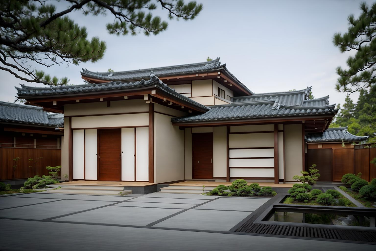 zen-style exterior designed (house exterior exterior) . with japanese exterior and japanese minimalist exterior and simplicity and japanese minimalist exterior and mimimalist and natural textures and clean lines and natural light. . cinematic photo, highly detailed, cinematic lighting, ultra-detailed, ultrarealistic, photorealism, 8k. zen exterior design style. masterpiece, cinematic light, ultrarealistic+, photorealistic+, 8k, raw photo, realistic, sharp focus on eyes, (symmetrical eyes), (intact eyes), hyperrealistic, highest quality, best quality, , highly detailed, masterpiece, best quality, extremely detailed 8k wallpaper, masterpiece, best quality, ultra-detailed, best shadow, detailed background, detailed face, detailed eyes, high contrast, best illumination, detailed face, dulux, caustic, dynamic angle, detailed glow. dramatic lighting. highly detailed, insanely detailed hair, symmetrical, intricate details, professionally retouched, 8k high definition. strong bokeh. award winning photo.