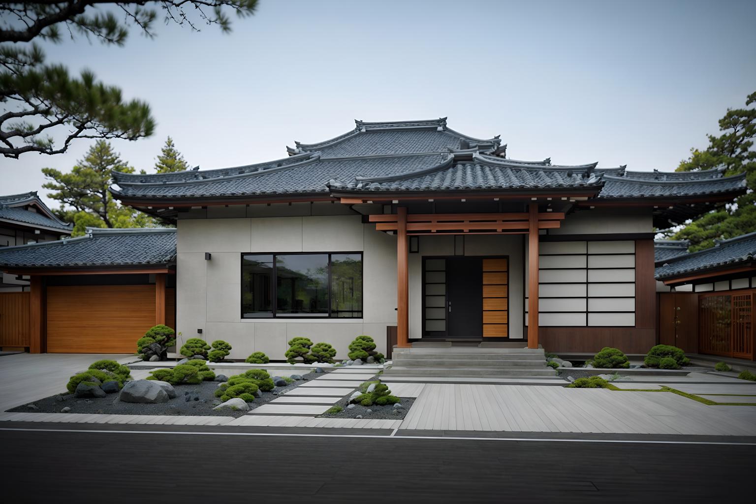 zen-style exterior designed (house exterior exterior) . with japanese exterior and japanese minimalist exterior and simplicity and japanese minimalist exterior and mimimalist and natural textures and clean lines and natural light. . cinematic photo, highly detailed, cinematic lighting, ultra-detailed, ultrarealistic, photorealism, 8k. zen exterior design style. masterpiece, cinematic light, ultrarealistic+, photorealistic+, 8k, raw photo, realistic, sharp focus on eyes, (symmetrical eyes), (intact eyes), hyperrealistic, highest quality, best quality, , highly detailed, masterpiece, best quality, extremely detailed 8k wallpaper, masterpiece, best quality, ultra-detailed, best shadow, detailed background, detailed face, detailed eyes, high contrast, best illumination, detailed face, dulux, caustic, dynamic angle, detailed glow. dramatic lighting. highly detailed, insanely detailed hair, symmetrical, intricate details, professionally retouched, 8k high definition. strong bokeh. award winning photo.