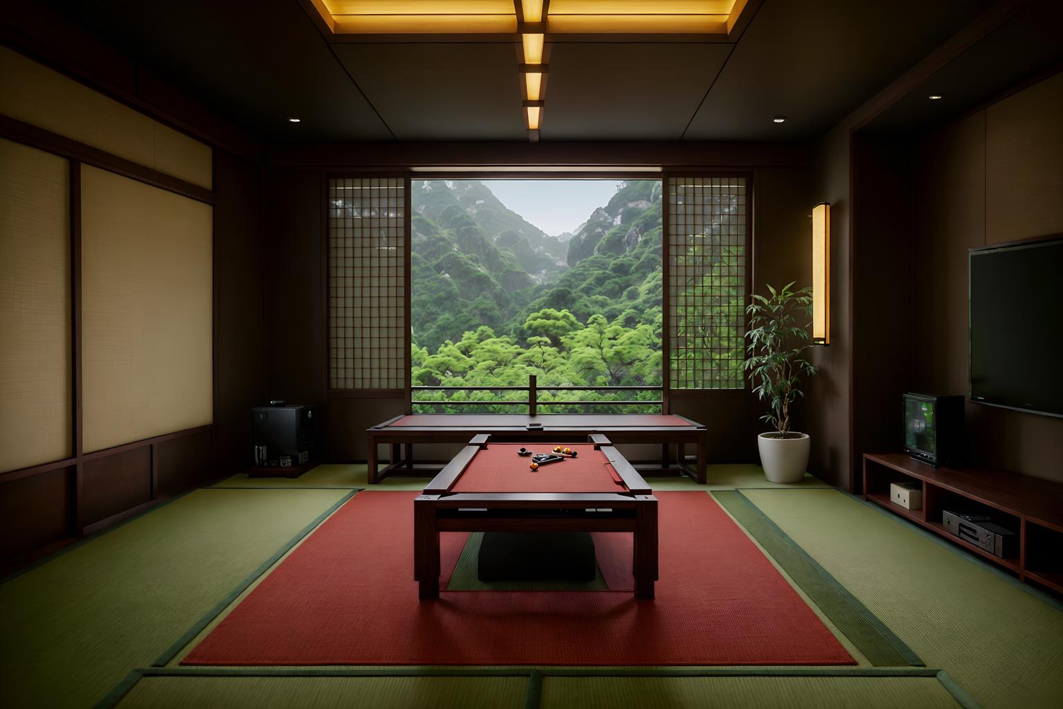 zen-style (gaming room interior) . with mimimalist and clutter free and asian interior and asian zen interior and japanese minimalist interior and asian zen interior and clean lines and japanese minimalist interior. . cinematic photo, highly detailed, cinematic lighting, ultra-detailed, ultrarealistic, photorealism, 8k. zen interior design style. masterpiece, cinematic light, ultrarealistic+, photorealistic+, 8k, raw photo, realistic, sharp focus on eyes, (symmetrical eyes), (intact eyes), hyperrealistic, highest quality, best quality, , highly detailed, masterpiece, best quality, extremely detailed 8k wallpaper, masterpiece, best quality, ultra-detailed, best shadow, detailed background, detailed face, detailed eyes, high contrast, best illumination, detailed face, dulux, caustic, dynamic angle, detailed glow. dramatic lighting. highly detailed, insanely detailed hair, symmetrical, intricate details, professionally retouched, 8k high definition. strong bokeh. award winning photo.