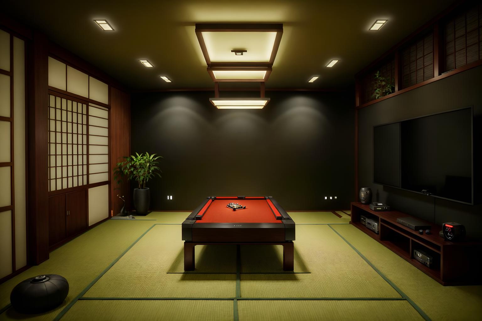 zen-style (gaming room interior) . with mimimalist and clutter free and asian interior and asian zen interior and japanese minimalist interior and asian zen interior and clean lines and japanese minimalist interior. . cinematic photo, highly detailed, cinematic lighting, ultra-detailed, ultrarealistic, photorealism, 8k. zen interior design style. masterpiece, cinematic light, ultrarealistic+, photorealistic+, 8k, raw photo, realistic, sharp focus on eyes, (symmetrical eyes), (intact eyes), hyperrealistic, highest quality, best quality, , highly detailed, masterpiece, best quality, extremely detailed 8k wallpaper, masterpiece, best quality, ultra-detailed, best shadow, detailed background, detailed face, detailed eyes, high contrast, best illumination, detailed face, dulux, caustic, dynamic angle, detailed glow. dramatic lighting. highly detailed, insanely detailed hair, symmetrical, intricate details, professionally retouched, 8k high definition. strong bokeh. award winning photo.