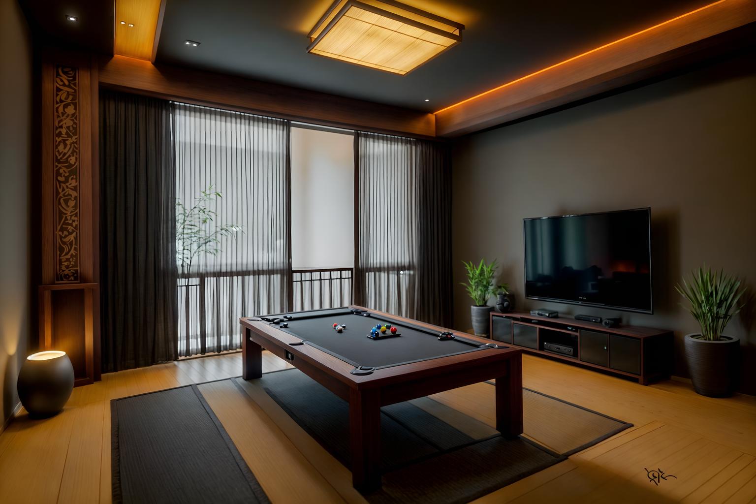 zen-style (gaming room interior) . with mimimalist and clutter free and asian interior and asian zen interior and japanese minimalist interior and asian zen interior and clean lines and japanese minimalist interior. . cinematic photo, highly detailed, cinematic lighting, ultra-detailed, ultrarealistic, photorealism, 8k. zen interior design style. masterpiece, cinematic light, ultrarealistic+, photorealistic+, 8k, raw photo, realistic, sharp focus on eyes, (symmetrical eyes), (intact eyes), hyperrealistic, highest quality, best quality, , highly detailed, masterpiece, best quality, extremely detailed 8k wallpaper, masterpiece, best quality, ultra-detailed, best shadow, detailed background, detailed face, detailed eyes, high contrast, best illumination, detailed face, dulux, caustic, dynamic angle, detailed glow. dramatic lighting. highly detailed, insanely detailed hair, symmetrical, intricate details, professionally retouched, 8k high definition. strong bokeh. award winning photo.