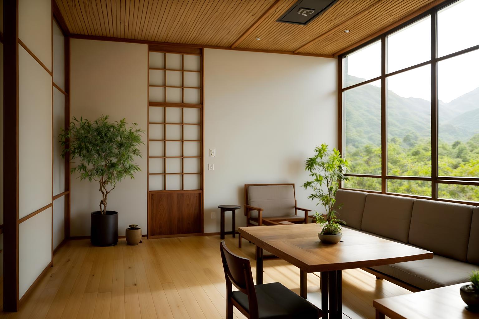 zen-style (coffee shop interior) . with simple furniture and natural light and clutter free and simplicity and japanese minimalist interior and asian interior and asian zen interior and calm and neutral colors. . cinematic photo, highly detailed, cinematic lighting, ultra-detailed, ultrarealistic, photorealism, 8k. zen interior design style. masterpiece, cinematic light, ultrarealistic+, photorealistic+, 8k, raw photo, realistic, sharp focus on eyes, (symmetrical eyes), (intact eyes), hyperrealistic, highest quality, best quality, , highly detailed, masterpiece, best quality, extremely detailed 8k wallpaper, masterpiece, best quality, ultra-detailed, best shadow, detailed background, detailed face, detailed eyes, high contrast, best illumination, detailed face, dulux, caustic, dynamic angle, detailed glow. dramatic lighting. highly detailed, insanely detailed hair, symmetrical, intricate details, professionally retouched, 8k high definition. strong bokeh. award winning photo.