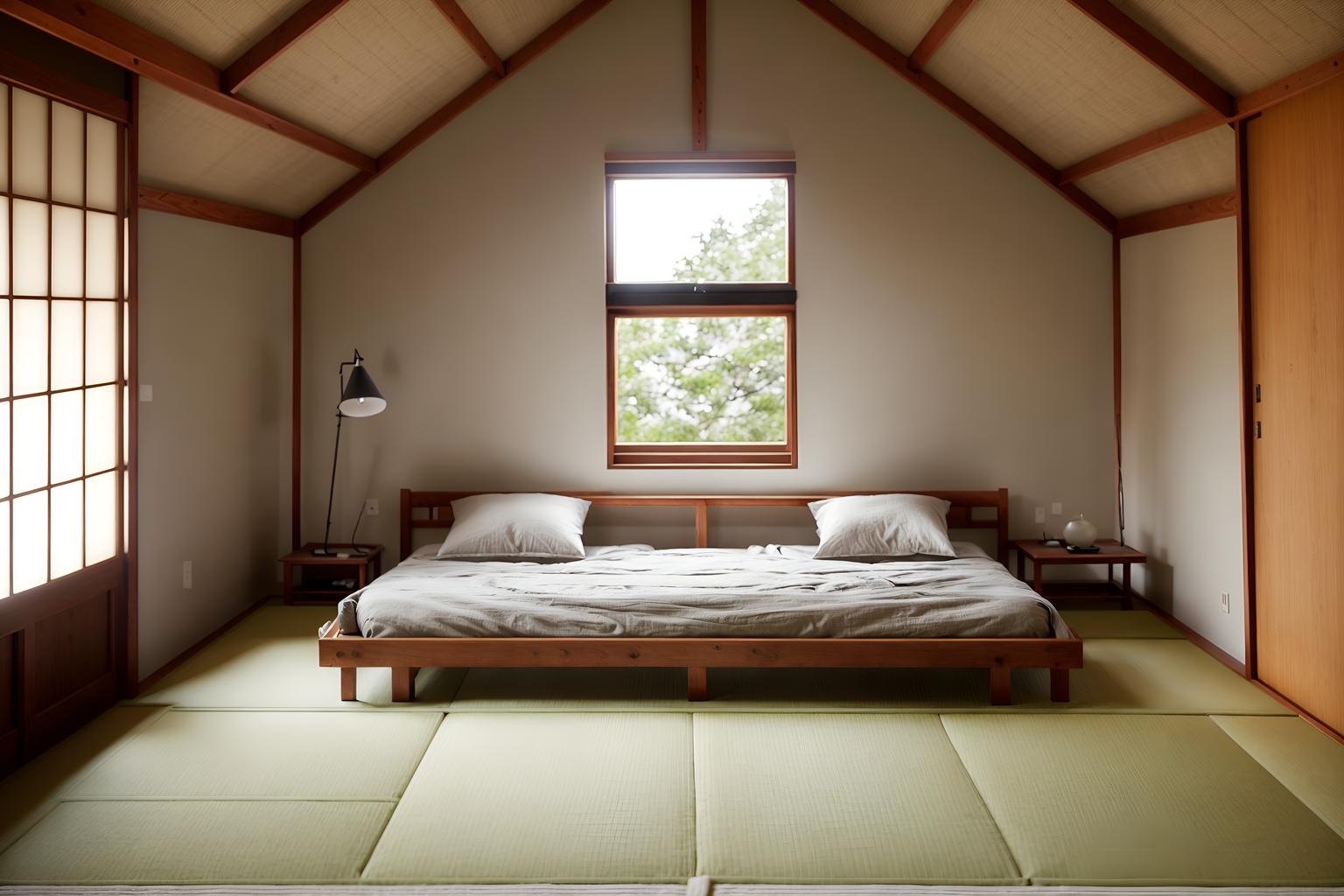 zen-style (attic interior) . with simple furniture and japanese interior and calm and neutral colors and simplicity and serenity and harmony and mimimalist and asian zen interior and japanese minimalist interior. . cinematic photo, highly detailed, cinematic lighting, ultra-detailed, ultrarealistic, photorealism, 8k. zen interior design style. masterpiece, cinematic light, ultrarealistic+, photorealistic+, 8k, raw photo, realistic, sharp focus on eyes, (symmetrical eyes), (intact eyes), hyperrealistic, highest quality, best quality, , highly detailed, masterpiece, best quality, extremely detailed 8k wallpaper, masterpiece, best quality, ultra-detailed, best shadow, detailed background, detailed face, detailed eyes, high contrast, best illumination, detailed face, dulux, caustic, dynamic angle, detailed glow. dramatic lighting. highly detailed, insanely detailed hair, symmetrical, intricate details, professionally retouched, 8k high definition. strong bokeh. award winning photo.