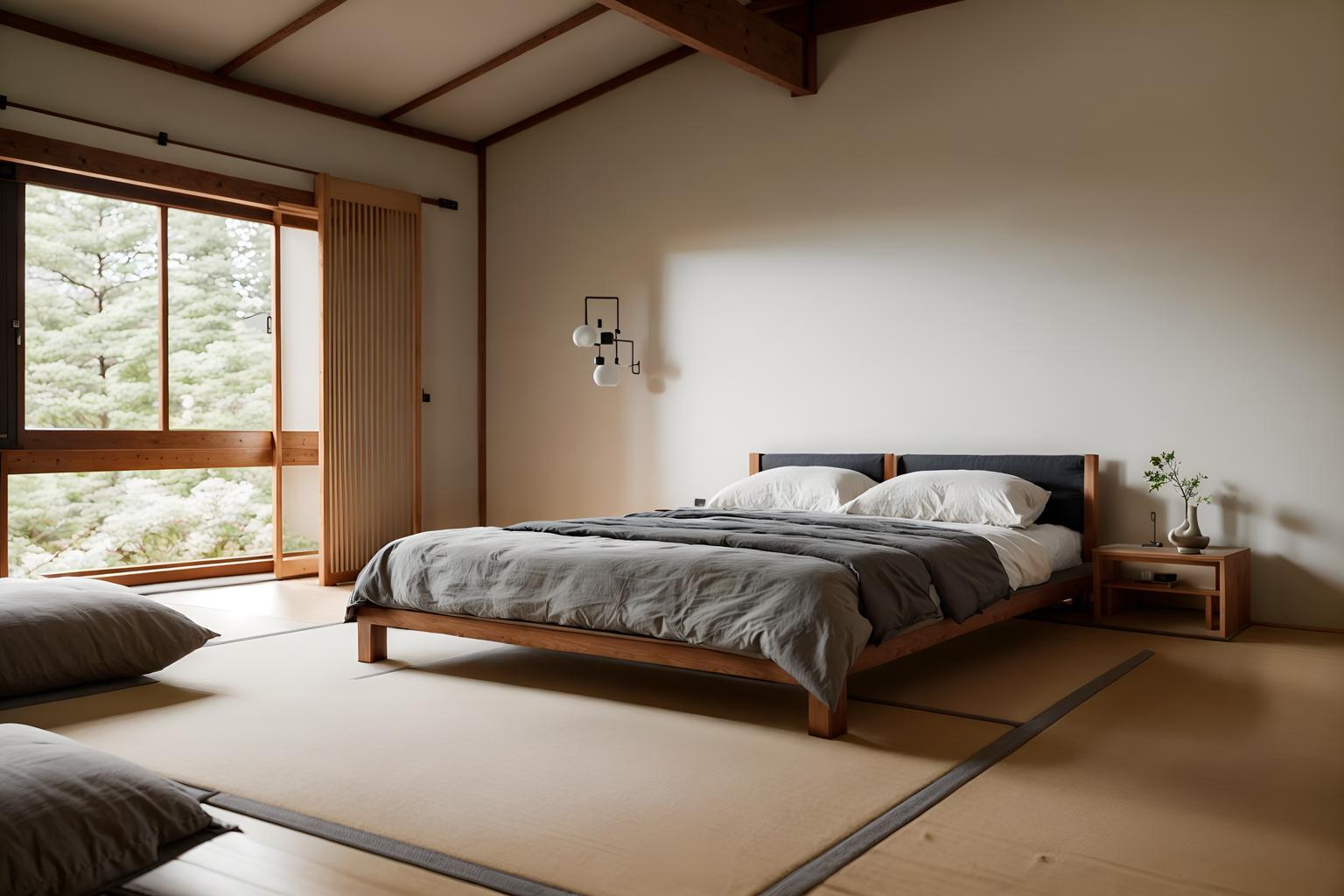 zen-style (attic interior) . with simple furniture and japanese interior and calm and neutral colors and simplicity and serenity and harmony and mimimalist and asian zen interior and japanese minimalist interior. . cinematic photo, highly detailed, cinematic lighting, ultra-detailed, ultrarealistic, photorealism, 8k. zen interior design style. masterpiece, cinematic light, ultrarealistic+, photorealistic+, 8k, raw photo, realistic, sharp focus on eyes, (symmetrical eyes), (intact eyes), hyperrealistic, highest quality, best quality, , highly detailed, masterpiece, best quality, extremely detailed 8k wallpaper, masterpiece, best quality, ultra-detailed, best shadow, detailed background, detailed face, detailed eyes, high contrast, best illumination, detailed face, dulux, caustic, dynamic angle, detailed glow. dramatic lighting. highly detailed, insanely detailed hair, symmetrical, intricate details, professionally retouched, 8k high definition. strong bokeh. award winning photo.