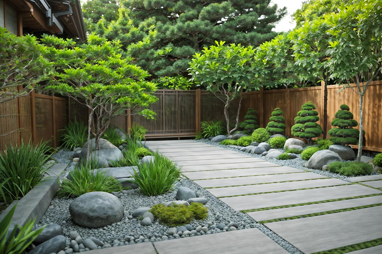 zen-style designed (outdoor garden ) with garden plants and grass and garden tree and garden plants. . with japanese minimalist and asian and serenity and harmony and calm and neutral colors and japanese minimalist and clutter free and asian zen and clean lines. . cinematic photo, highly detailed, cinematic lighting, ultra-detailed, ultrarealistic, photorealism, 8k. zen design style. masterpiece, cinematic light, ultrarealistic+, photorealistic+, 8k, raw photo, realistic, sharp focus on eyes, (symmetrical eyes), (intact eyes), hyperrealistic, highest quality, best quality, , highly detailed, masterpiece, best quality, extremely detailed 8k wallpaper, masterpiece, best quality, ultra-detailed, best shadow, detailed background, detailed face, detailed eyes, high contrast, best illumination, detailed face, dulux, caustic, dynamic angle, detailed glow. dramatic lighting. highly detailed, insanely detailed hair, symmetrical, intricate details, professionally retouched, 8k high definition. strong bokeh. award winning photo.