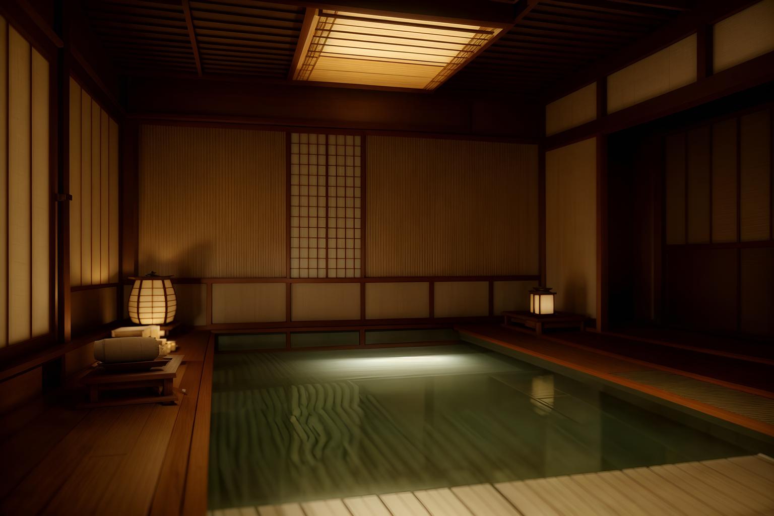 zen-style (onsen interior) . with mimimalist and asian zen interior and japanese interior and asian zen interior and japanese minimalist interior and calm and neutral colors and clean lines and clutter free. . cinematic photo, highly detailed, cinematic lighting, ultra-detailed, ultrarealistic, photorealism, 8k. zen interior design style. masterpiece, cinematic light, ultrarealistic+, photorealistic+, 8k, raw photo, realistic, sharp focus on eyes, (symmetrical eyes), (intact eyes), hyperrealistic, highest quality, best quality, , highly detailed, masterpiece, best quality, extremely detailed 8k wallpaper, masterpiece, best quality, ultra-detailed, best shadow, detailed background, detailed face, detailed eyes, high contrast, best illumination, detailed face, dulux, caustic, dynamic angle, detailed glow. dramatic lighting. highly detailed, insanely detailed hair, symmetrical, intricate details, professionally retouched, 8k high definition. strong bokeh. award winning photo.