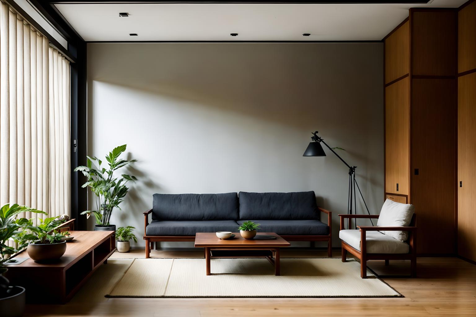 zen-style (kitchen living combo interior) with plant and sink and chairs and stove and rug and coffee tables and sofa and occasional tables. . with asian interior and simple furniture and japanese minimalist interior and clean lines and simplicity and japanese minimalist interior and japanese minimalist interior and natural light. . cinematic photo, highly detailed, cinematic lighting, ultra-detailed, ultrarealistic, photorealism, 8k. zen interior design style. masterpiece, cinematic light, ultrarealistic+, photorealistic+, 8k, raw photo, realistic, sharp focus on eyes, (symmetrical eyes), (intact eyes), hyperrealistic, highest quality, best quality, , highly detailed, masterpiece, best quality, extremely detailed 8k wallpaper, masterpiece, best quality, ultra-detailed, best shadow, detailed background, detailed face, detailed eyes, high contrast, best illumination, detailed face, dulux, caustic, dynamic angle, detailed glow. dramatic lighting. highly detailed, insanely detailed hair, symmetrical, intricate details, professionally retouched, 8k high definition. strong bokeh. award winning photo.