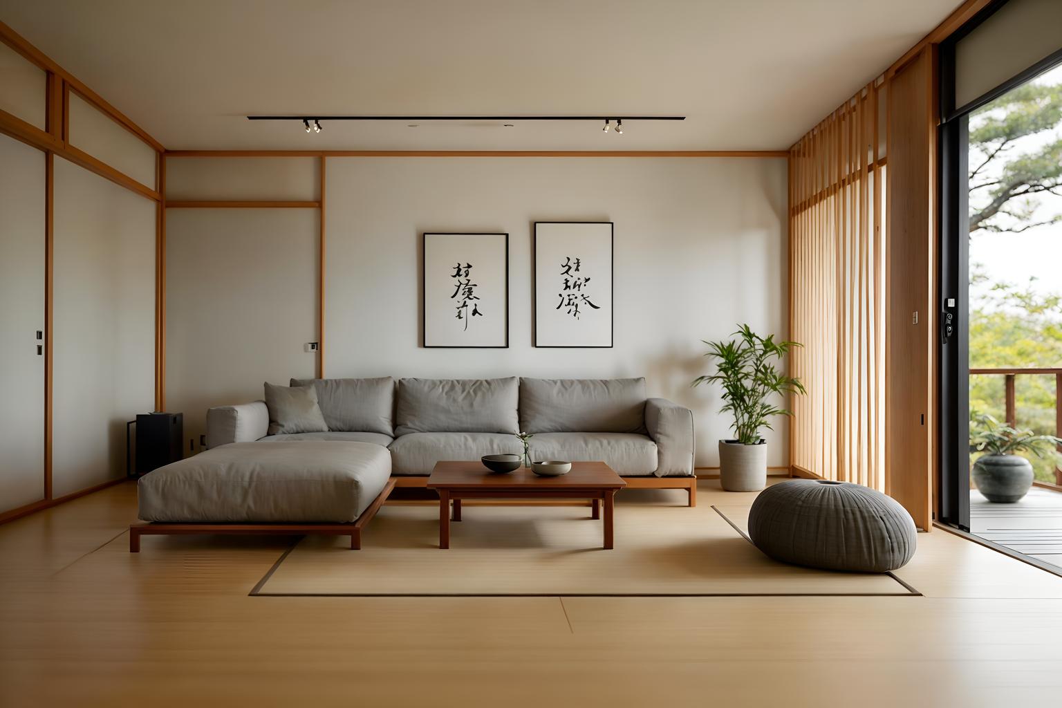 zen-style (exhibition space interior) . with calm and neutral colors and japanese minimalist interior and japanese minimalist interior and mimimalist and serenity and harmony and clutter free and asian zen interior and simple furniture. . cinematic photo, highly detailed, cinematic lighting, ultra-detailed, ultrarealistic, photorealism, 8k. zen interior design style. masterpiece, cinematic light, ultrarealistic+, photorealistic+, 8k, raw photo, realistic, sharp focus on eyes, (symmetrical eyes), (intact eyes), hyperrealistic, highest quality, best quality, , highly detailed, masterpiece, best quality, extremely detailed 8k wallpaper, masterpiece, best quality, ultra-detailed, best shadow, detailed background, detailed face, detailed eyes, high contrast, best illumination, detailed face, dulux, caustic, dynamic angle, detailed glow. dramatic lighting. highly detailed, insanely detailed hair, symmetrical, intricate details, professionally retouched, 8k high definition. strong bokeh. award winning photo.