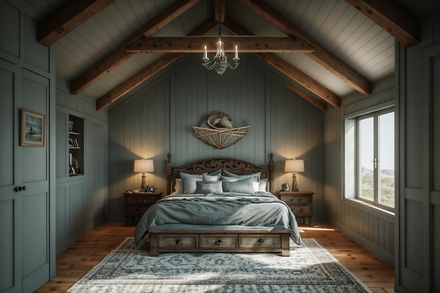 coastal-style (attic interior) . with . . cinematic photo, highly detailed, cinematic lighting, ultra-detailed, ultrarealistic, photorealism, 8k. coastal interior design style. masterpiece, cinematic light, ultrarealistic+, photorealistic+, 8k, raw photo, realistic, sharp focus on eyes, (symmetrical eyes), (intact eyes), hyperrealistic, highest quality, best quality, , highly detailed, masterpiece, best quality, extremely detailed 8k wallpaper, masterpiece, best quality, ultra-detailed, best shadow, detailed background, detailed face, detailed eyes, high contrast, best illumination, detailed face, dulux, caustic, dynamic angle, detailed glow. dramatic lighting. highly detailed, insanely detailed hair, symmetrical, intricate details, professionally retouched, 8k high definition. strong bokeh. award winning photo.