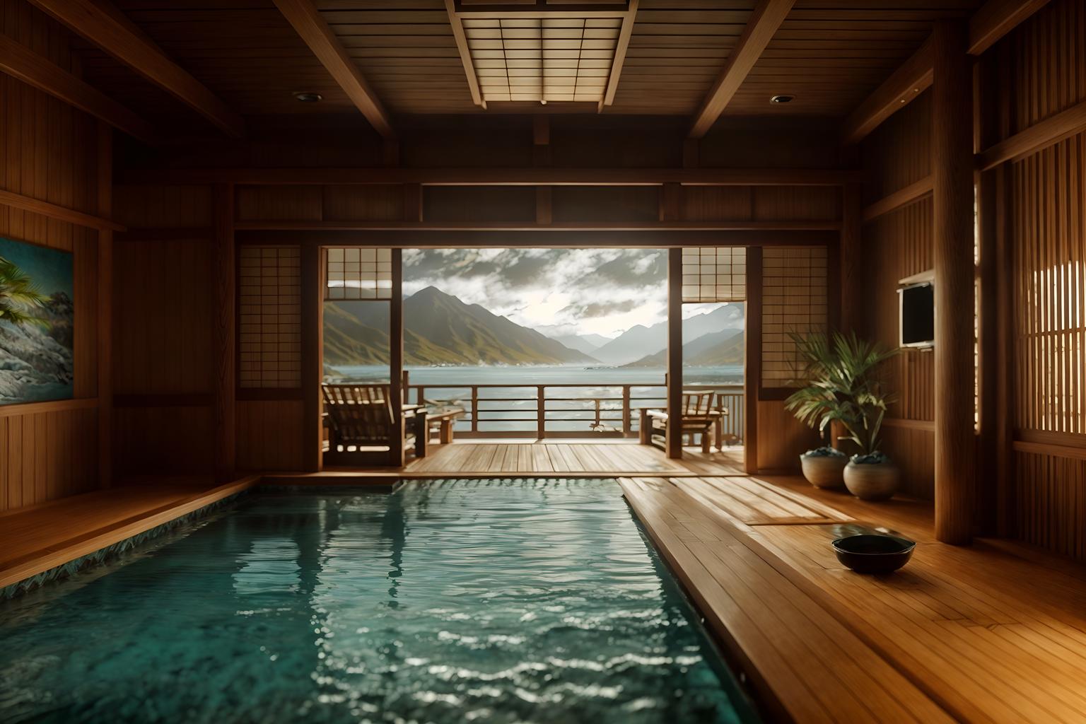coastal-style (onsen interior) . with . . cinematic photo, highly detailed, cinematic lighting, ultra-detailed, ultrarealistic, photorealism, 8k. coastal interior design style. masterpiece, cinematic light, ultrarealistic+, photorealistic+, 8k, raw photo, realistic, sharp focus on eyes, (symmetrical eyes), (intact eyes), hyperrealistic, highest quality, best quality, , highly detailed, masterpiece, best quality, extremely detailed 8k wallpaper, masterpiece, best quality, ultra-detailed, best shadow, detailed background, detailed face, detailed eyes, high contrast, best illumination, detailed face, dulux, caustic, dynamic angle, detailed glow. dramatic lighting. highly detailed, insanely detailed hair, symmetrical, intricate details, professionally retouched, 8k high definition. strong bokeh. award winning photo.