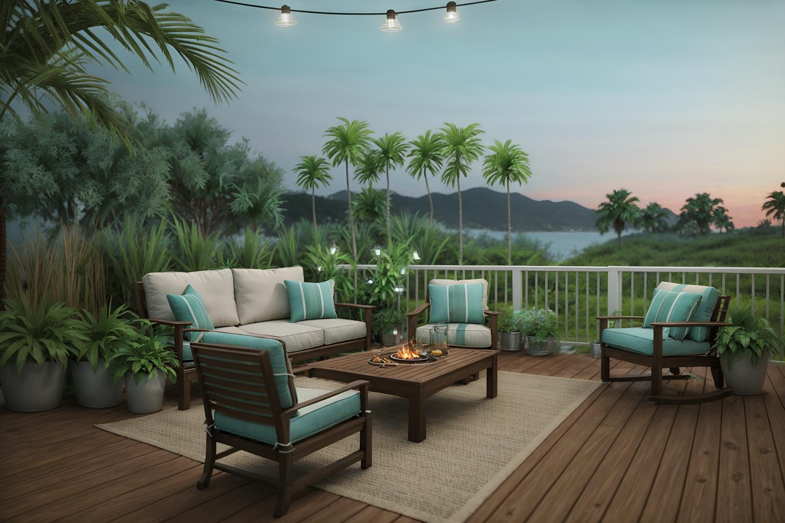 coastal-style designed (outdoor patio ) with deck with deck chairs and plant and patio couch with pillows and barbeque or grill and grass and deck with deck chairs. . with . . cinematic photo, highly detailed, cinematic lighting, ultra-detailed, ultrarealistic, photorealism, 8k. coastal design style. masterpiece, cinematic light, ultrarealistic+, photorealistic+, 8k, raw photo, realistic, sharp focus on eyes, (symmetrical eyes), (intact eyes), hyperrealistic, highest quality, best quality, , highly detailed, masterpiece, best quality, extremely detailed 8k wallpaper, masterpiece, best quality, ultra-detailed, best shadow, detailed background, detailed face, detailed eyes, high contrast, best illumination, detailed face, dulux, caustic, dynamic angle, detailed glow. dramatic lighting. highly detailed, insanely detailed hair, symmetrical, intricate details, professionally retouched, 8k high definition. strong bokeh. award winning photo.