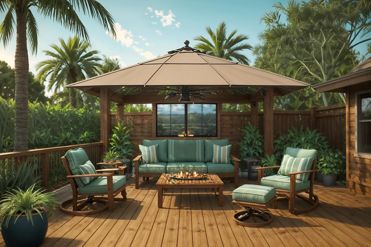 coastal-style designed (outdoor patio ) with deck with deck chairs and plant and patio couch with pillows and barbeque or grill and grass and deck with deck chairs. . with . . cinematic photo, highly detailed, cinematic lighting, ultra-detailed, ultrarealistic, photorealism, 8k. coastal design style. masterpiece, cinematic light, ultrarealistic+, photorealistic+, 8k, raw photo, realistic, sharp focus on eyes, (symmetrical eyes), (intact eyes), hyperrealistic, highest quality, best quality, , highly detailed, masterpiece, best quality, extremely detailed 8k wallpaper, masterpiece, best quality, ultra-detailed, best shadow, detailed background, detailed face, detailed eyes, high contrast, best illumination, detailed face, dulux, caustic, dynamic angle, detailed glow. dramatic lighting. highly detailed, insanely detailed hair, symmetrical, intricate details, professionally retouched, 8k high definition. strong bokeh. award winning photo.