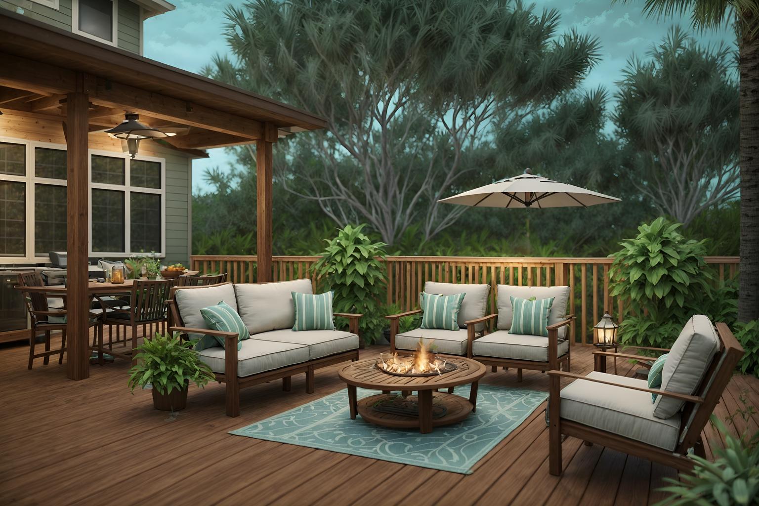 coastal-style designed (outdoor patio ) with deck with deck chairs and plant and patio couch with pillows and barbeque or grill and grass and deck with deck chairs. . with . . cinematic photo, highly detailed, cinematic lighting, ultra-detailed, ultrarealistic, photorealism, 8k. coastal design style. masterpiece, cinematic light, ultrarealistic+, photorealistic+, 8k, raw photo, realistic, sharp focus on eyes, (symmetrical eyes), (intact eyes), hyperrealistic, highest quality, best quality, , highly detailed, masterpiece, best quality, extremely detailed 8k wallpaper, masterpiece, best quality, ultra-detailed, best shadow, detailed background, detailed face, detailed eyes, high contrast, best illumination, detailed face, dulux, caustic, dynamic angle, detailed glow. dramatic lighting. highly detailed, insanely detailed hair, symmetrical, intricate details, professionally retouched, 8k high definition. strong bokeh. award winning photo.