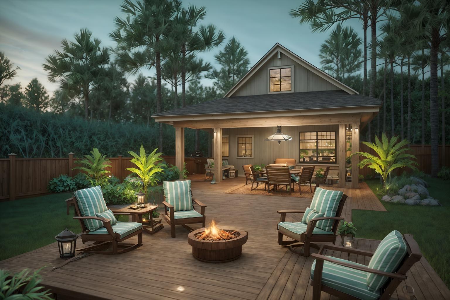 coastal-style designed (outdoor patio ) with deck with deck chairs and plant and patio couch with pillows and barbeque or grill and grass and deck with deck chairs. . with . . cinematic photo, highly detailed, cinematic lighting, ultra-detailed, ultrarealistic, photorealism, 8k. coastal design style. masterpiece, cinematic light, ultrarealistic+, photorealistic+, 8k, raw photo, realistic, sharp focus on eyes, (symmetrical eyes), (intact eyes), hyperrealistic, highest quality, best quality, , highly detailed, masterpiece, best quality, extremely detailed 8k wallpaper, masterpiece, best quality, ultra-detailed, best shadow, detailed background, detailed face, detailed eyes, high contrast, best illumination, detailed face, dulux, caustic, dynamic angle, detailed glow. dramatic lighting. highly detailed, insanely detailed hair, symmetrical, intricate details, professionally retouched, 8k high definition. strong bokeh. award winning photo.