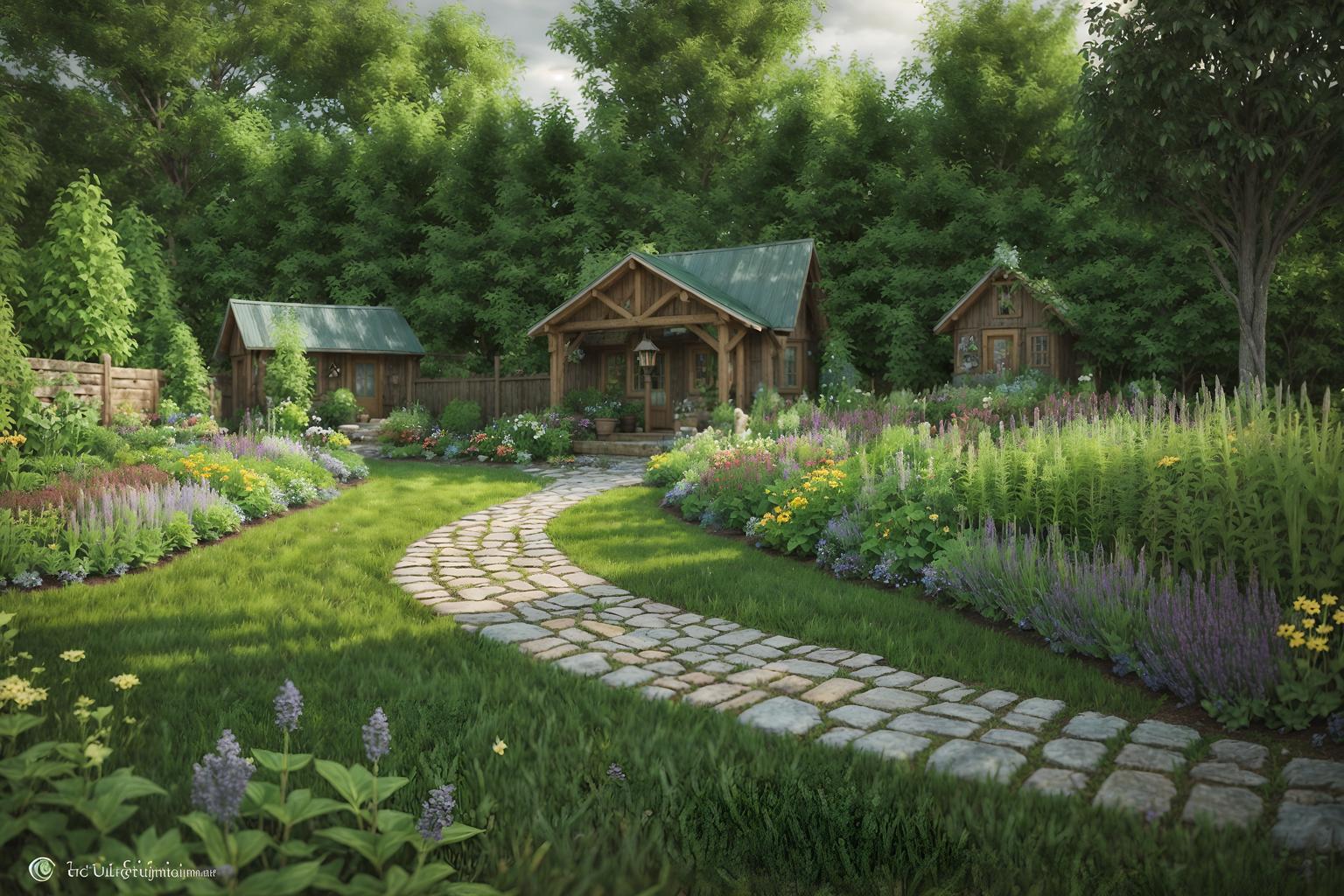 cottagecore-style designed (outdoor garden ) with garden tree and grass and garden plants and garden tree. . with organic and cottage style and earthy and traditional and country style and muted colors and floral patterns and natural. . cinematic photo, highly detailed, cinematic lighting, ultra-detailed, ultrarealistic, photorealism, 8k. cottagecore design style. masterpiece, cinematic light, ultrarealistic+, photorealistic+, 8k, raw photo, realistic, sharp focus on eyes, (symmetrical eyes), (intact eyes), hyperrealistic, highest quality, best quality, , highly detailed, masterpiece, best quality, extremely detailed 8k wallpaper, masterpiece, best quality, ultra-detailed, best shadow, detailed background, detailed face, detailed eyes, high contrast, best illumination, detailed face, dulux, caustic, dynamic angle, detailed glow. dramatic lighting. highly detailed, insanely detailed hair, symmetrical, intricate details, professionally retouched, 8k high definition. strong bokeh. award winning photo.