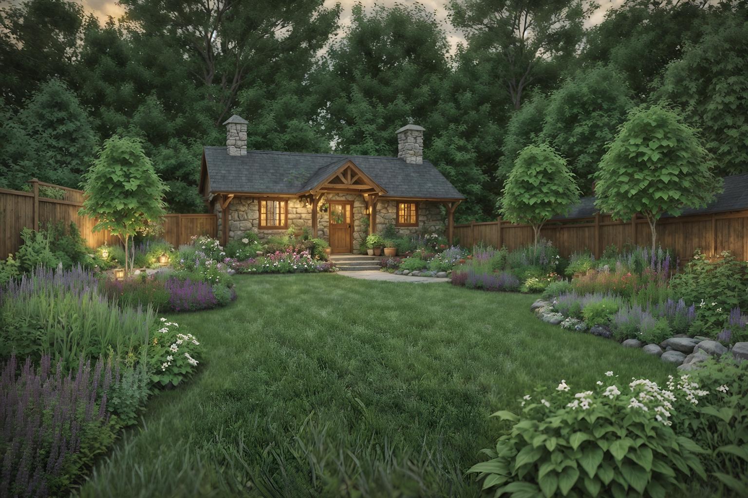 cottagecore-style designed (outdoor garden ) with garden tree and grass and garden plants and garden tree. . with organic and cottage style and earthy and traditional and country style and muted colors and floral patterns and natural. . cinematic photo, highly detailed, cinematic lighting, ultra-detailed, ultrarealistic, photorealism, 8k. cottagecore design style. masterpiece, cinematic light, ultrarealistic+, photorealistic+, 8k, raw photo, realistic, sharp focus on eyes, (symmetrical eyes), (intact eyes), hyperrealistic, highest quality, best quality, , highly detailed, masterpiece, best quality, extremely detailed 8k wallpaper, masterpiece, best quality, ultra-detailed, best shadow, detailed background, detailed face, detailed eyes, high contrast, best illumination, detailed face, dulux, caustic, dynamic angle, detailed glow. dramatic lighting. highly detailed, insanely detailed hair, symmetrical, intricate details, professionally retouched, 8k high definition. strong bokeh. award winning photo.