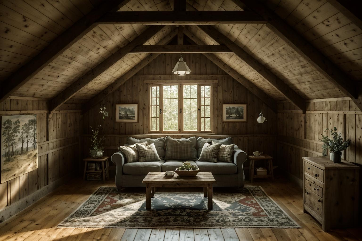 cottagecore-style (attic interior) . with cottage style and natural and traditional and organic and floral patterns and earthy and country style and rustic. . cinematic photo, highly detailed, cinematic lighting, ultra-detailed, ultrarealistic, photorealism, 8k. cottagecore interior design style. masterpiece, cinematic light, ultrarealistic+, photorealistic+, 8k, raw photo, realistic, sharp focus on eyes, (symmetrical eyes), (intact eyes), hyperrealistic, highest quality, best quality, , highly detailed, masterpiece, best quality, extremely detailed 8k wallpaper, masterpiece, best quality, ultra-detailed, best shadow, detailed background, detailed face, detailed eyes, high contrast, best illumination, detailed face, dulux, caustic, dynamic angle, detailed glow. dramatic lighting. highly detailed, insanely detailed hair, symmetrical, intricate details, professionally retouched, 8k high definition. strong bokeh. award winning photo.