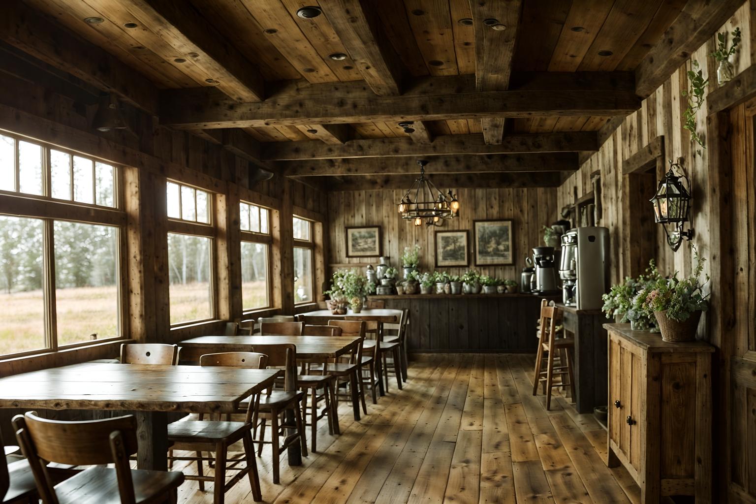 cottagecore-style (coffee shop interior) . with natural and traditional and floral patterns and country style and organic and rustic and muted colors and cottage style. . cinematic photo, highly detailed, cinematic lighting, ultra-detailed, ultrarealistic, photorealism, 8k. cottagecore interior design style. masterpiece, cinematic light, ultrarealistic+, photorealistic+, 8k, raw photo, realistic, sharp focus on eyes, (symmetrical eyes), (intact eyes), hyperrealistic, highest quality, best quality, , highly detailed, masterpiece, best quality, extremely detailed 8k wallpaper, masterpiece, best quality, ultra-detailed, best shadow, detailed background, detailed face, detailed eyes, high contrast, best illumination, detailed face, dulux, caustic, dynamic angle, detailed glow. dramatic lighting. highly detailed, insanely detailed hair, symmetrical, intricate details, professionally retouched, 8k high definition. strong bokeh. award winning photo.