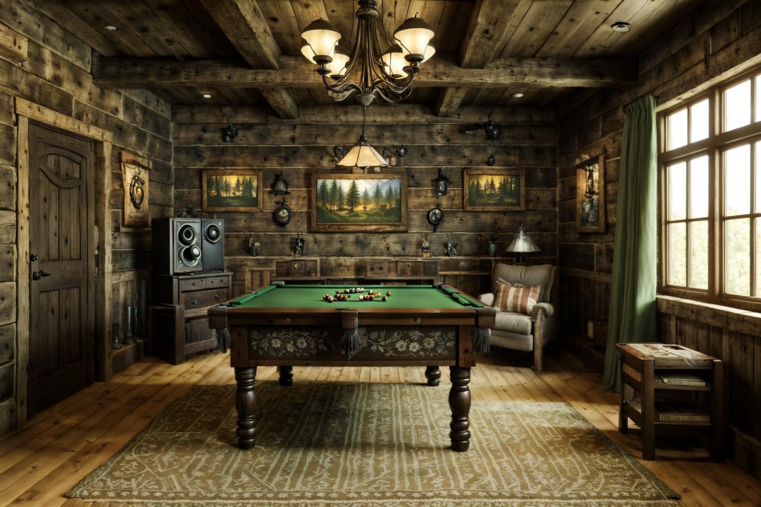 cottagecore-style (gaming room interior) . with organic and traditional and earthy and country style and rustic and floral patterns and cottage style and natural. . cinematic photo, highly detailed, cinematic lighting, ultra-detailed, ultrarealistic, photorealism, 8k. cottagecore interior design style. masterpiece, cinematic light, ultrarealistic+, photorealistic+, 8k, raw photo, realistic, sharp focus on eyes, (symmetrical eyes), (intact eyes), hyperrealistic, highest quality, best quality, , highly detailed, masterpiece, best quality, extremely detailed 8k wallpaper, masterpiece, best quality, ultra-detailed, best shadow, detailed background, detailed face, detailed eyes, high contrast, best illumination, detailed face, dulux, caustic, dynamic angle, detailed glow. dramatic lighting. highly detailed, insanely detailed hair, symmetrical, intricate details, professionally retouched, 8k high definition. strong bokeh. award winning photo.