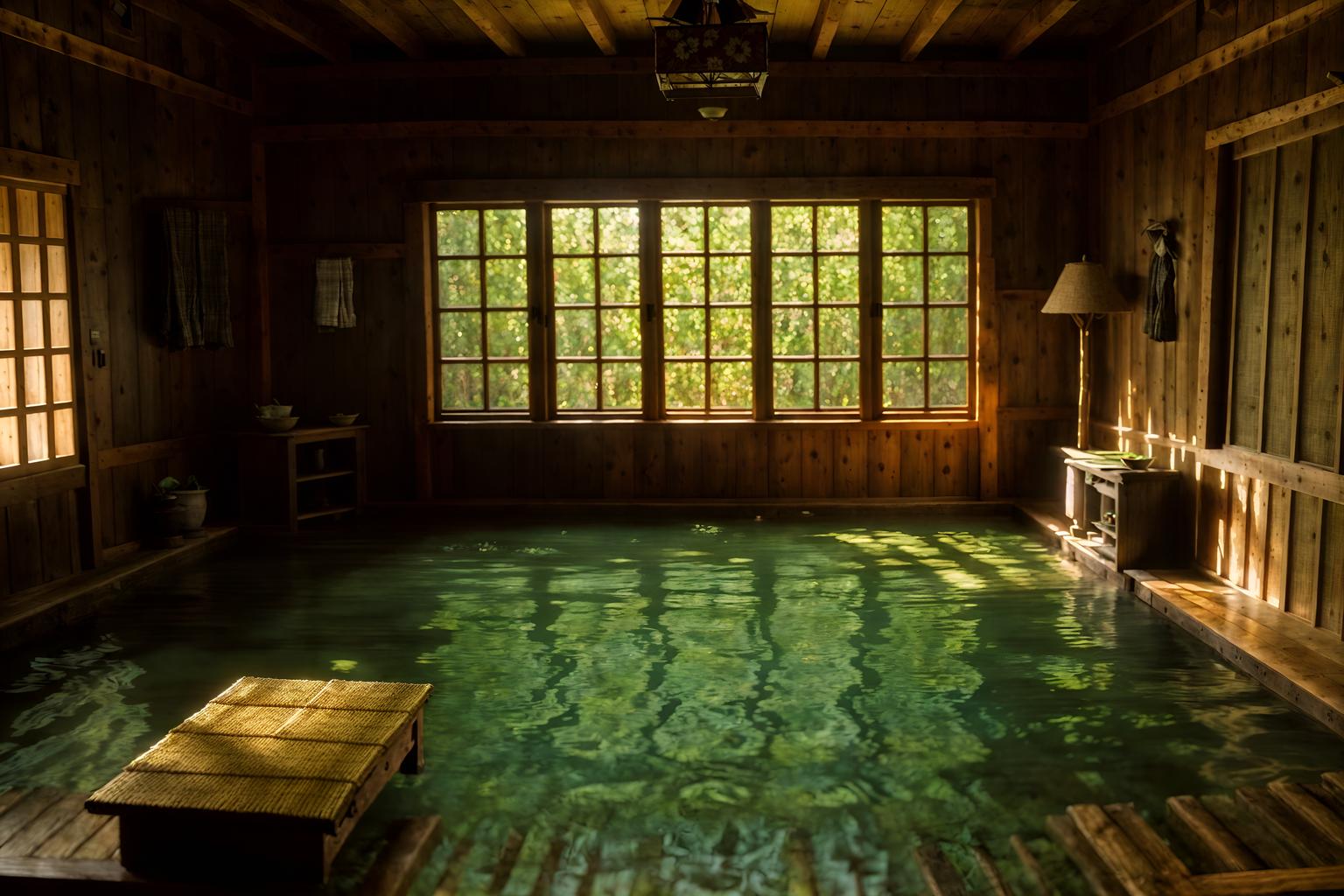 cottagecore-style (onsen interior) . with cottage style and floral patterns and organic and natural and muted colors and rustic and earthy and country style. . cinematic photo, highly detailed, cinematic lighting, ultra-detailed, ultrarealistic, photorealism, 8k. cottagecore interior design style. masterpiece, cinematic light, ultrarealistic+, photorealistic+, 8k, raw photo, realistic, sharp focus on eyes, (symmetrical eyes), (intact eyes), hyperrealistic, highest quality, best quality, , highly detailed, masterpiece, best quality, extremely detailed 8k wallpaper, masterpiece, best quality, ultra-detailed, best shadow, detailed background, detailed face, detailed eyes, high contrast, best illumination, detailed face, dulux, caustic, dynamic angle, detailed glow. dramatic lighting. highly detailed, insanely detailed hair, symmetrical, intricate details, professionally retouched, 8k high definition. strong bokeh. award winning photo.