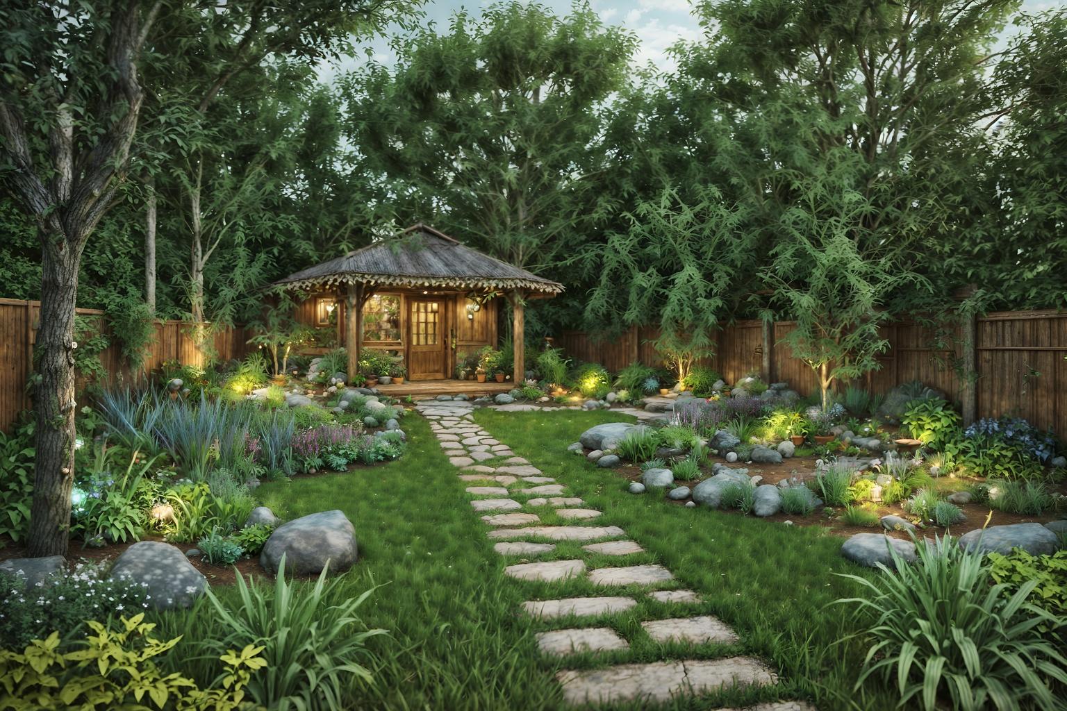 bohemian-style designed (outdoor garden ) with grass and garden tree and garden plants and grass. . with woods and playful patterns and a lack of structure and bold colors and animal hides and playful colors and lush green nature and natural materials. . cinematic photo, highly detailed, cinematic lighting, ultra-detailed, ultrarealistic, photorealism, 8k. bohemian design style. masterpiece, cinematic light, ultrarealistic+, photorealistic+, 8k, raw photo, realistic, sharp focus on eyes, (symmetrical eyes), (intact eyes), hyperrealistic, highest quality, best quality, , highly detailed, masterpiece, best quality, extremely detailed 8k wallpaper, masterpiece, best quality, ultra-detailed, best shadow, detailed background, detailed face, detailed eyes, high contrast, best illumination, detailed face, dulux, caustic, dynamic angle, detailed glow. dramatic lighting. highly detailed, insanely detailed hair, symmetrical, intricate details, professionally retouched, 8k high definition. strong bokeh. award winning photo.