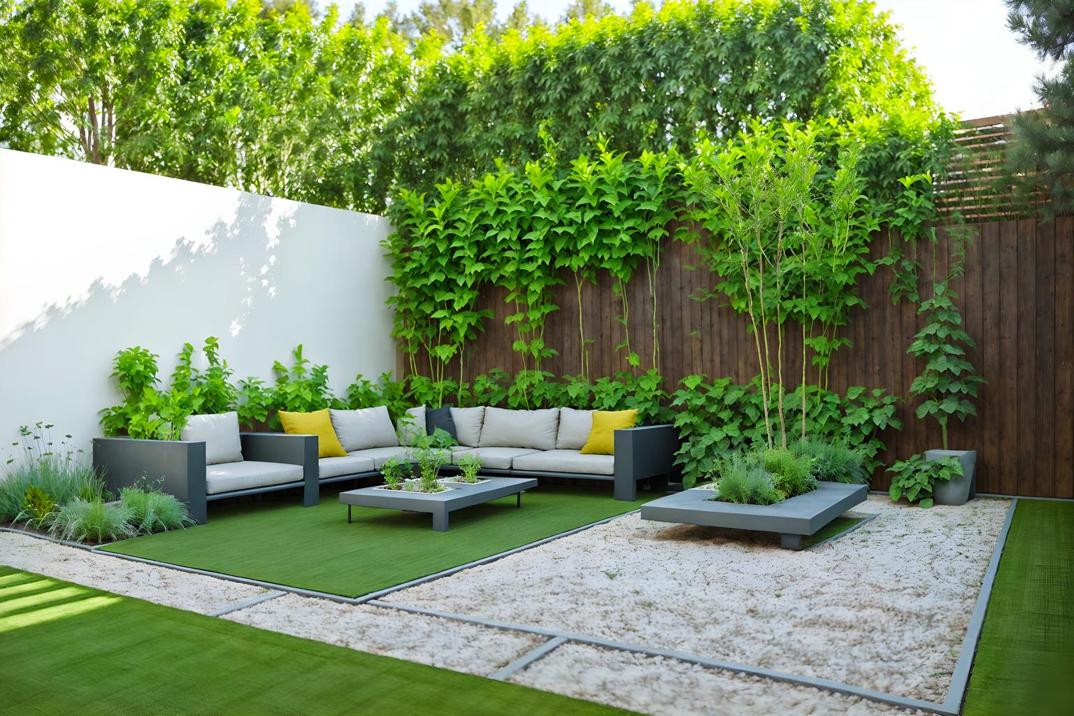 minimalist-style designed (outdoor garden ) with garden plants and garden tree and grass and garden plants. . with focus on the shape, colour and texture of just a few of essential elements and functional furniture and an open floor plan and a monochromatic palette with colour used as an accent and clean lines and lots of light and focus on the shape, colour and texture of just a few of essential elements. . cinematic photo, highly detailed, cinematic lighting, ultra-detailed, ultrarealistic, photorealism, 8k. minimalist design style. masterpiece, cinematic light, ultrarealistic+, photorealistic+, 8k, raw photo, realistic, sharp focus on eyes, (symmetrical eyes), (intact eyes), hyperrealistic, highest quality, best quality, , highly detailed, masterpiece, best quality, extremely detailed 8k wallpaper, masterpiece, best quality, ultra-detailed, best shadow, detailed background, detailed face, detailed eyes, high contrast, best illumination, detailed face, dulux, caustic, dynamic angle, detailed glow. dramatic lighting. highly detailed, insanely detailed hair, symmetrical, intricate details, professionally retouched, 8k high definition. strong bokeh. award winning photo.