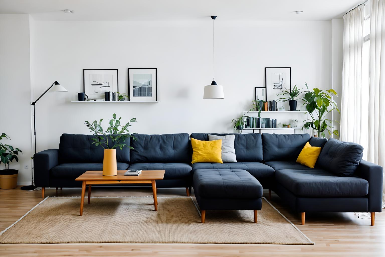 minimalist-style (living room interior) with chairs and furniture and occasional tables and sofa and televisions and plant and rug and bookshelves. . with lots of light and focus on the shape, colour and texture of just a few of essential elements and an open floor plan and clean lines and functional furniture and a monochromatic palette with colour used as an accent and lots of light. . cinematic photo, highly detailed, cinematic lighting, ultra-detailed, ultrarealistic, photorealism, 8k. minimalist interior design style. masterpiece, cinematic light, ultrarealistic+, photorealistic+, 8k, raw photo, realistic, sharp focus on eyes, (symmetrical eyes), (intact eyes), hyperrealistic, highest quality, best quality, , highly detailed, masterpiece, best quality, extremely detailed 8k wallpaper, masterpiece, best quality, ultra-detailed, best shadow, detailed background, detailed face, detailed eyes, high contrast, best illumination, detailed face, dulux, caustic, dynamic angle, detailed glow. dramatic lighting. highly detailed, insanely detailed hair, symmetrical, intricate details, professionally retouched, 8k high definition. strong bokeh. award winning photo.