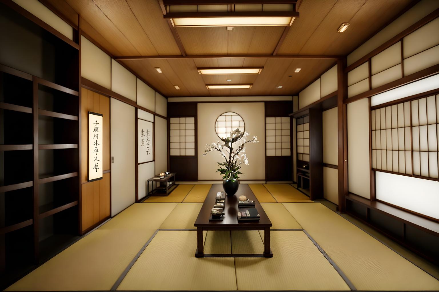 japanese design-style (clothing store interior) . with . . cinematic photo, highly detailed, cinematic lighting, ultra-detailed, ultrarealistic, photorealism, 8k. japanese design interior design style. masterpiece, cinematic light, ultrarealistic+, photorealistic+, 8k, raw photo, realistic, sharp focus on eyes, (symmetrical eyes), (intact eyes), hyperrealistic, highest quality, best quality, , highly detailed, masterpiece, best quality, extremely detailed 8k wallpaper, masterpiece, best quality, ultra-detailed, best shadow, detailed background, detailed face, detailed eyes, high contrast, best illumination, detailed face, dulux, caustic, dynamic angle, detailed glow. dramatic lighting. highly detailed, insanely detailed hair, symmetrical, intricate details, professionally retouched, 8k high definition. strong bokeh. award winning photo.