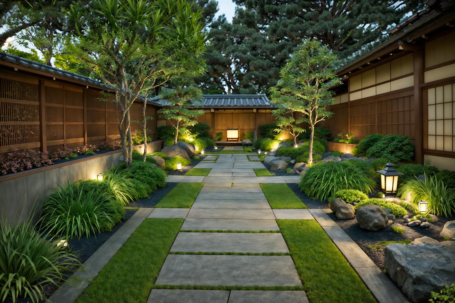 japanese design-style designed (outdoor garden ) with grass and garden tree and garden plants and grass. . with . . cinematic photo, highly detailed, cinematic lighting, ultra-detailed, ultrarealistic, photorealism, 8k. japanese design design style. masterpiece, cinematic light, ultrarealistic+, photorealistic+, 8k, raw photo, realistic, sharp focus on eyes, (symmetrical eyes), (intact eyes), hyperrealistic, highest quality, best quality, , highly detailed, masterpiece, best quality, extremely detailed 8k wallpaper, masterpiece, best quality, ultra-detailed, best shadow, detailed background, detailed face, detailed eyes, high contrast, best illumination, detailed face, dulux, caustic, dynamic angle, detailed glow. dramatic lighting. highly detailed, insanely detailed hair, symmetrical, intricate details, professionally retouched, 8k high definition. strong bokeh. award winning photo.