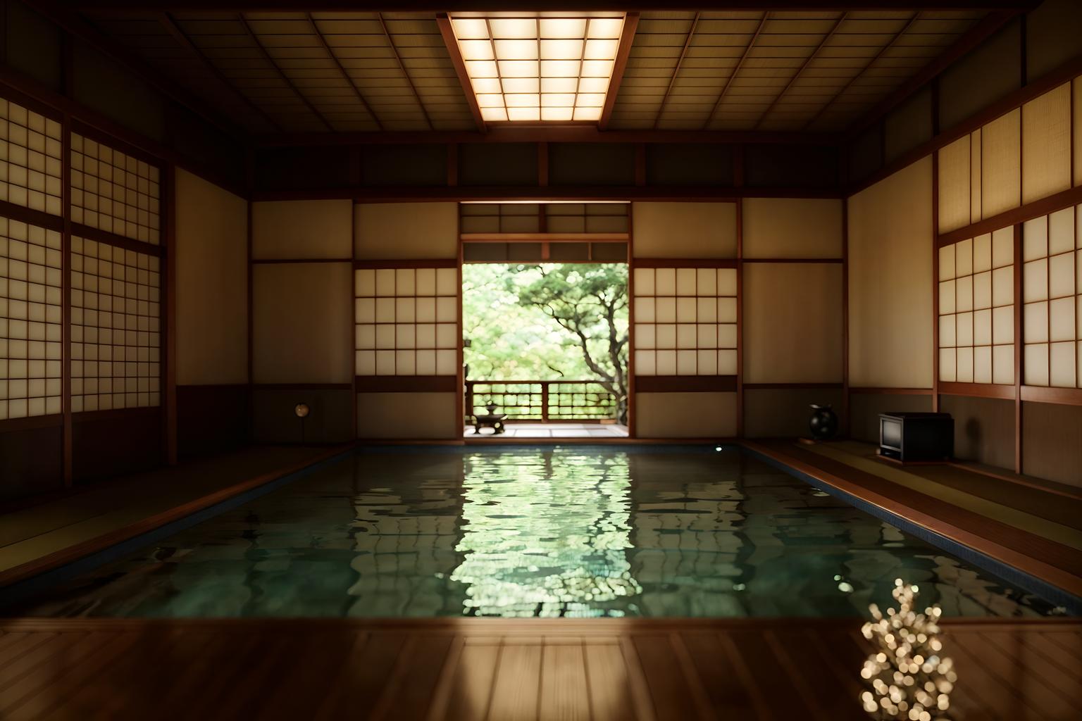 japanese design-style (onsen interior) . with . . cinematic photo, highly detailed, cinematic lighting, ultra-detailed, ultrarealistic, photorealism, 8k. japanese design interior design style. masterpiece, cinematic light, ultrarealistic+, photorealistic+, 8k, raw photo, realistic, sharp focus on eyes, (symmetrical eyes), (intact eyes), hyperrealistic, highest quality, best quality, , highly detailed, masterpiece, best quality, extremely detailed 8k wallpaper, masterpiece, best quality, ultra-detailed, best shadow, detailed background, detailed face, detailed eyes, high contrast, best illumination, detailed face, dulux, caustic, dynamic angle, detailed glow. dramatic lighting. highly detailed, insanely detailed hair, symmetrical, intricate details, professionally retouched, 8k high definition. strong bokeh. award winning photo.