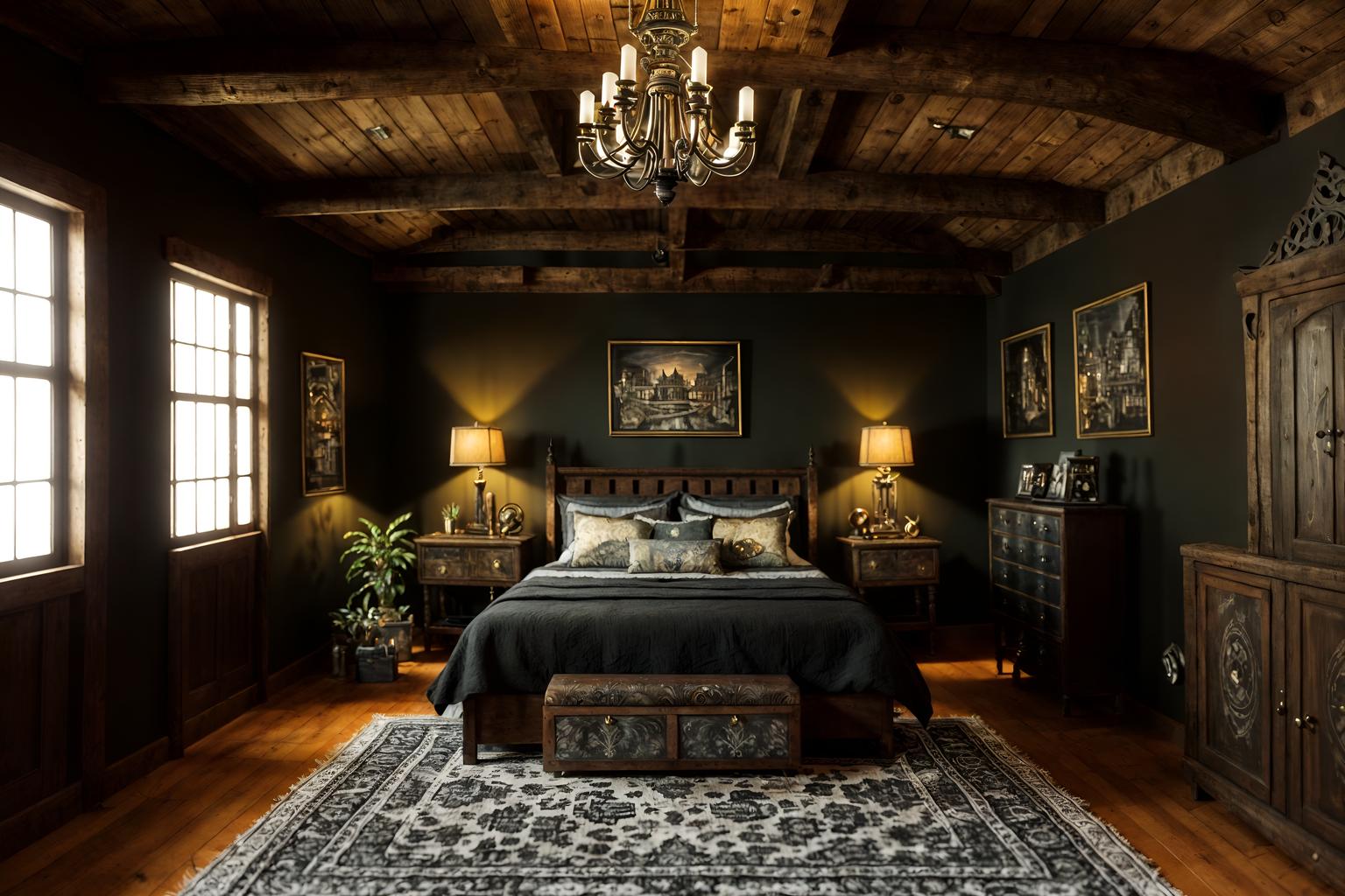 eclectic-style (attic interior) . . cinematic photo, highly detailed, cinematic lighting, ultra-detailed, ultrarealistic, photorealism, 8k. eclectic interior design style. masterpiece, cinematic light, ultrarealistic+, photorealistic+, 8k, raw photo, realistic, sharp focus on eyes, (symmetrical eyes), (intact eyes), hyperrealistic, highest quality, best quality, , highly detailed, masterpiece, best quality, extremely detailed 8k wallpaper, masterpiece, best quality, ultra-detailed, best shadow, detailed background, detailed face, detailed eyes, high contrast, best illumination, detailed face, dulux, caustic, dynamic angle, detailed glow. dramatic lighting. highly detailed, insanely detailed hair, symmetrical, intricate details, professionally retouched, 8k high definition. strong bokeh. award winning photo.