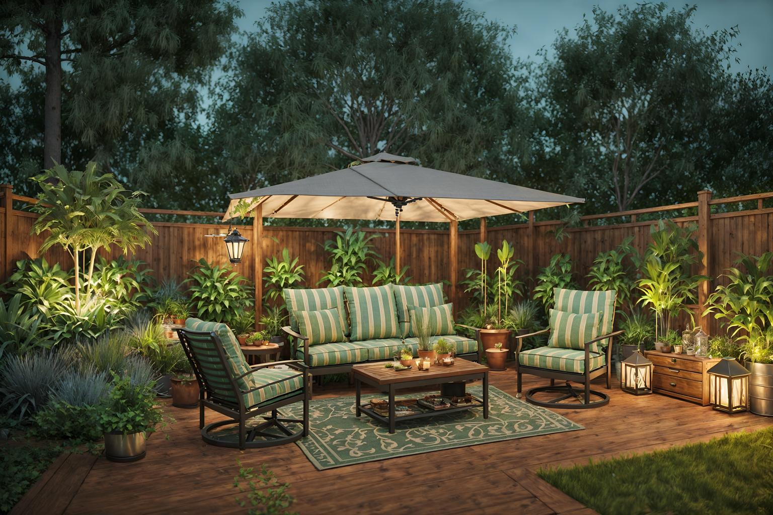 eclectic-style designed (outdoor patio ) with plant and deck with deck chairs and patio couch with pillows and grass and barbeque or grill and plant. . . cinematic photo, highly detailed, cinematic lighting, ultra-detailed, ultrarealistic, photorealism, 8k. eclectic design style. masterpiece, cinematic light, ultrarealistic+, photorealistic+, 8k, raw photo, realistic, sharp focus on eyes, (symmetrical eyes), (intact eyes), hyperrealistic, highest quality, best quality, , highly detailed, masterpiece, best quality, extremely detailed 8k wallpaper, masterpiece, best quality, ultra-detailed, best shadow, detailed background, detailed face, detailed eyes, high contrast, best illumination, detailed face, dulux, caustic, dynamic angle, detailed glow. dramatic lighting. highly detailed, insanely detailed hair, symmetrical, intricate details, professionally retouched, 8k high definition. strong bokeh. award winning photo.