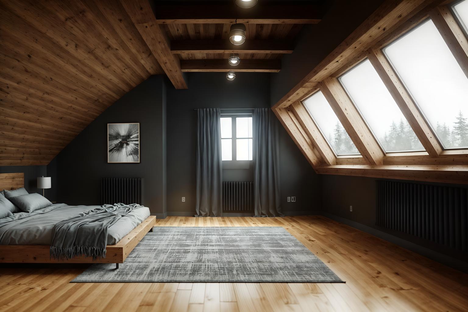 contemporary-style (attic interior) . with . . cinematic photo, highly detailed, cinematic lighting, ultra-detailed, ultrarealistic, photorealism, 8k. contemporary interior design style. masterpiece, cinematic light, ultrarealistic+, photorealistic+, 8k, raw photo, realistic, sharp focus on eyes, (symmetrical eyes), (intact eyes), hyperrealistic, highest quality, best quality, , highly detailed, masterpiece, best quality, extremely detailed 8k wallpaper, masterpiece, best quality, ultra-detailed, best shadow, detailed background, detailed face, detailed eyes, high contrast, best illumination, detailed face, dulux, caustic, dynamic angle, detailed glow. dramatic lighting. highly detailed, insanely detailed hair, symmetrical, intricate details, professionally retouched, 8k high definition. strong bokeh. award winning photo.