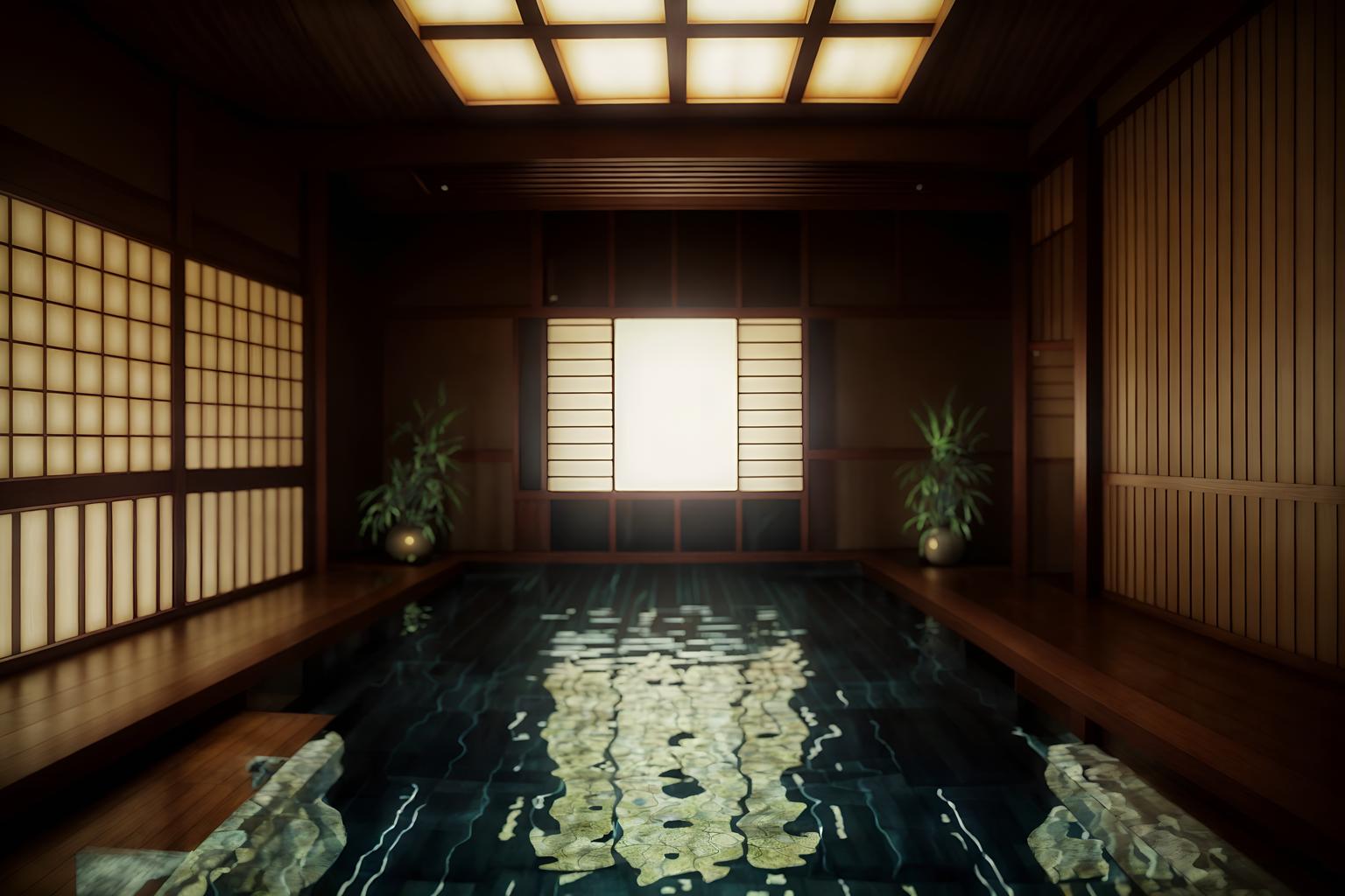 contemporary-style (onsen interior) . with . . cinematic photo, highly detailed, cinematic lighting, ultra-detailed, ultrarealistic, photorealism, 8k. contemporary interior design style. masterpiece, cinematic light, ultrarealistic+, photorealistic+, 8k, raw photo, realistic, sharp focus on eyes, (symmetrical eyes), (intact eyes), hyperrealistic, highest quality, best quality, , highly detailed, masterpiece, best quality, extremely detailed 8k wallpaper, masterpiece, best quality, ultra-detailed, best shadow, detailed background, detailed face, detailed eyes, high contrast, best illumination, detailed face, dulux, caustic, dynamic angle, detailed glow. dramatic lighting. highly detailed, insanely detailed hair, symmetrical, intricate details, professionally retouched, 8k high definition. strong bokeh. award winning photo.