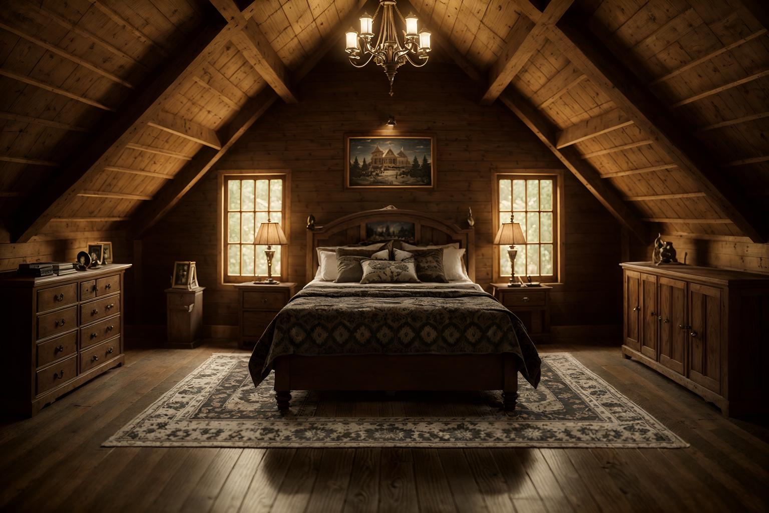 traditional-style (attic interior) . . cinematic photo, highly detailed, cinematic lighting, ultra-detailed, ultrarealistic, photorealism, 8k. traditional interior design style. masterpiece, cinematic light, ultrarealistic+, photorealistic+, 8k, raw photo, realistic, sharp focus on eyes, (symmetrical eyes), (intact eyes), hyperrealistic, highest quality, best quality, , highly detailed, masterpiece, best quality, extremely detailed 8k wallpaper, masterpiece, best quality, ultra-detailed, best shadow, detailed background, detailed face, detailed eyes, high contrast, best illumination, detailed face, dulux, caustic, dynamic angle, detailed glow. dramatic lighting. highly detailed, insanely detailed hair, symmetrical, intricate details, professionally retouched, 8k high definition. strong bokeh. award winning photo.