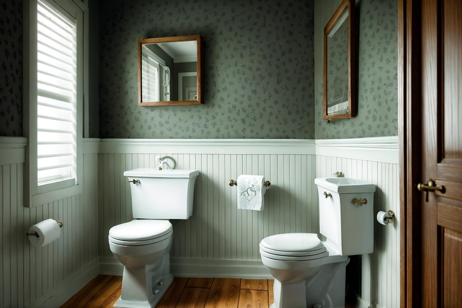 traditional-style (toilet interior) with toilet with toilet seat up and toilet paper hanger and sink with tap and toilet with toilet seat up. . . cinematic photo, highly detailed, cinematic lighting, ultra-detailed, ultrarealistic, photorealism, 8k. traditional interior design style. masterpiece, cinematic light, ultrarealistic+, photorealistic+, 8k, raw photo, realistic, sharp focus on eyes, (symmetrical eyes), (intact eyes), hyperrealistic, highest quality, best quality, , highly detailed, masterpiece, best quality, extremely detailed 8k wallpaper, masterpiece, best quality, ultra-detailed, best shadow, detailed background, detailed face, detailed eyes, high contrast, best illumination, detailed face, dulux, caustic, dynamic angle, detailed glow. dramatic lighting. highly detailed, insanely detailed hair, symmetrical, intricate details, professionally retouched, 8k high definition. strong bokeh. award winning photo.