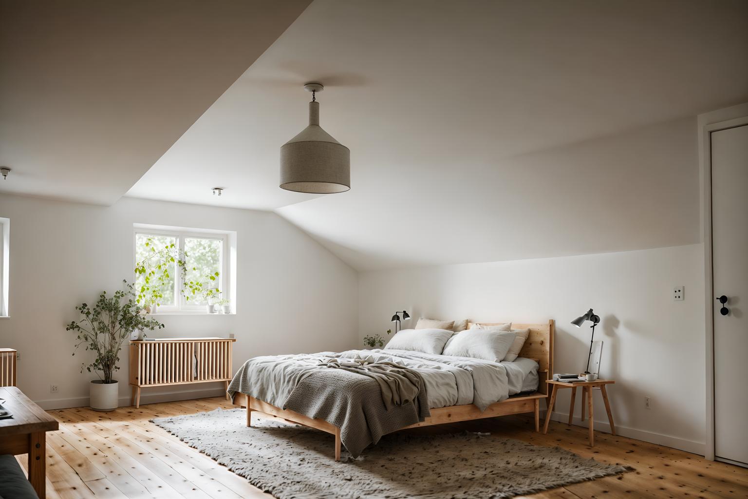 airbnb-style (attic interior) . with open and natural lighting and neutral walls and textures and natural materials and elements and simple color palette and practicality and functionality and simple, clean lines and simplistic furniture and scandinavian style and open and natural lighting. . cinematic photo, highly detailed, cinematic lighting, ultra-detailed, ultrarealistic, photorealism, 8k. airbnb interior design style. masterpiece, cinematic light, ultrarealistic+, photorealistic+, 8k, raw photo, realistic, sharp focus on eyes, (symmetrical eyes), (intact eyes), hyperrealistic, highest quality, best quality, , highly detailed, masterpiece, best quality, extremely detailed 8k wallpaper, masterpiece, best quality, ultra-detailed, best shadow, detailed background, detailed face, detailed eyes, high contrast, best illumination, detailed face, dulux, caustic, dynamic angle, detailed glow. dramatic lighting. highly detailed, insanely detailed hair, symmetrical, intricate details, professionally retouched, 8k high definition. strong bokeh. award winning photo.