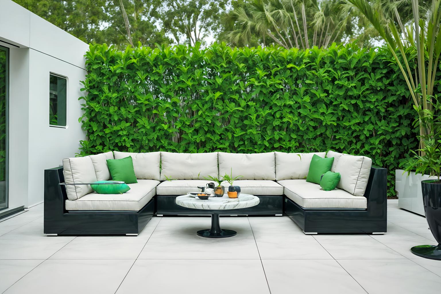 futuristic-style designed (outdoor patio ) with patio couch with pillows and grass and barbeque or grill and plant and deck with deck chairs and patio couch with pillows. . with smooth marble and floating surfaces and monochromatic palette and spaceship and futurism minimalist and neutral background and bright accents and smooth polished marble and minimalist clean lines. . cinematic photo, highly detailed, cinematic lighting, ultra-detailed, ultrarealistic, photorealism, 8k. futuristic design style. masterpiece, cinematic light, ultrarealistic+, photorealistic+, 8k, raw photo, realistic, sharp focus on eyes, (symmetrical eyes), (intact eyes), hyperrealistic, highest quality, best quality, , highly detailed, masterpiece, best quality, extremely detailed 8k wallpaper, masterpiece, best quality, ultra-detailed, best shadow, detailed background, detailed face, detailed eyes, high contrast, best illumination, detailed face, dulux, caustic, dynamic angle, detailed glow. dramatic lighting. highly detailed, insanely detailed hair, symmetrical, intricate details, professionally retouched, 8k high definition. strong bokeh. award winning photo.