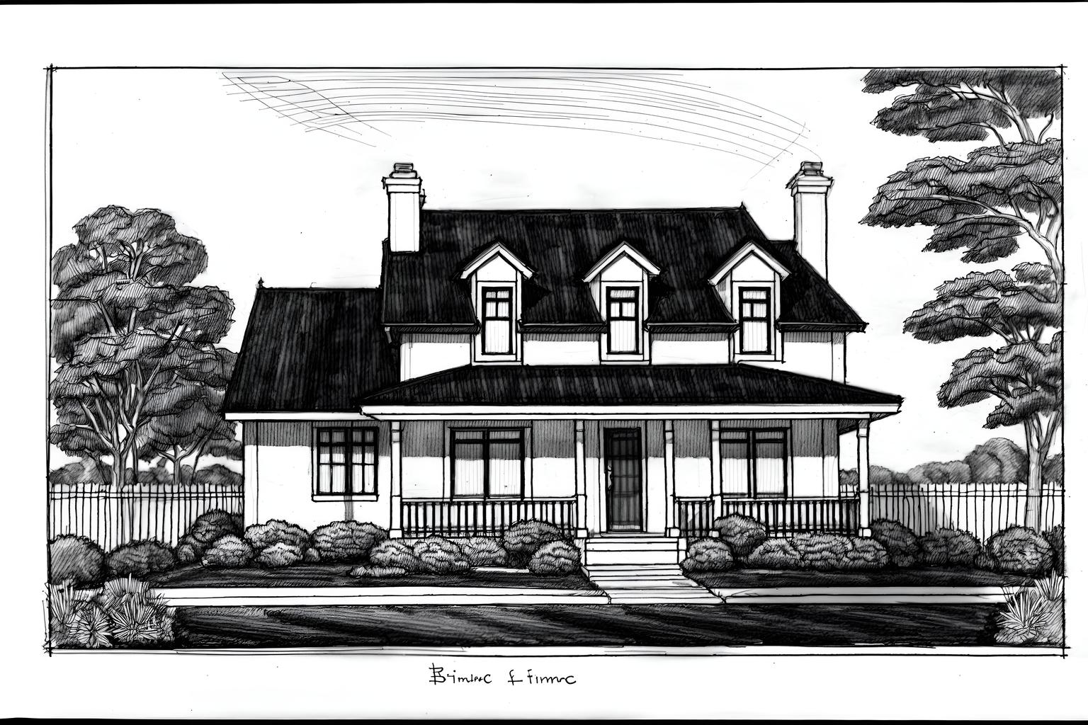 (hand-drawn monochrome black and white sketch line drawing)++ of sketch-style exterior designed (house exterior) architecture house exterior. a sketch of exterior. with . . a sketch of exterior. trending on artstation. black and white line drawing sketch without colors. masterpiece, cinematic light, ultrarealistic+, photorealistic+, 8k, raw photo, realistic, sharp focus on eyes, (symmetrical eyes), (intact eyes), hyperrealistic, highest quality, best quality, , highly detailed, masterpiece, best quality, extremely detailed 8k wallpaper, masterpiece, best quality, ultra-detailed, best shadow, detailed background, detailed face, detailed eyes, high contrast, best illumination, detailed face, dulux, caustic, dynamic angle, detailed glow. dramatic lighting. highly detailed, insanely detailed hair, symmetrical, intricate details, professionally retouched, 8k high definition. strong bokeh. award winning photo.